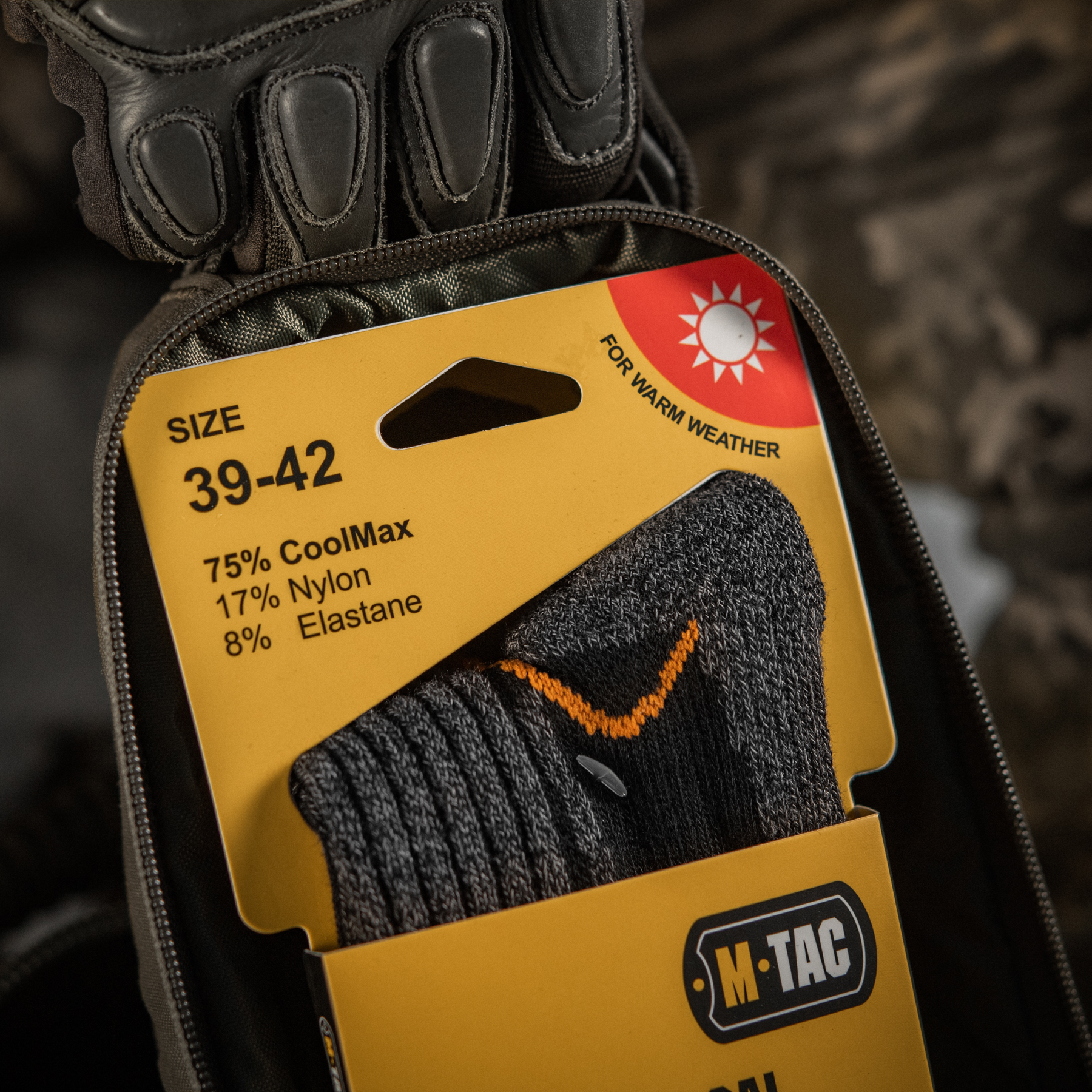 M-Tac носки Coolmax 75% Long Black — 20