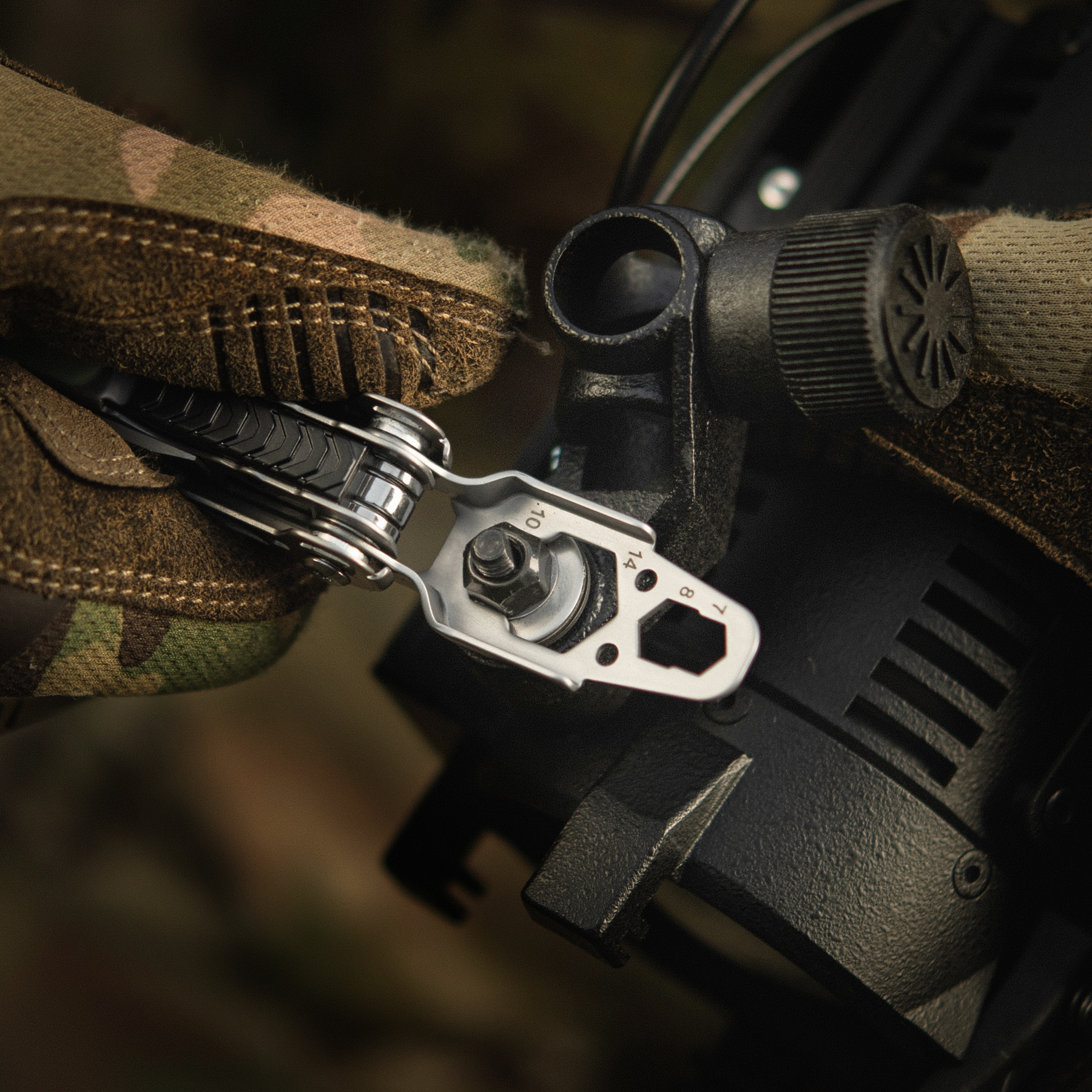 M-Tac мультитул Type 12 Steel/Damascus — 43