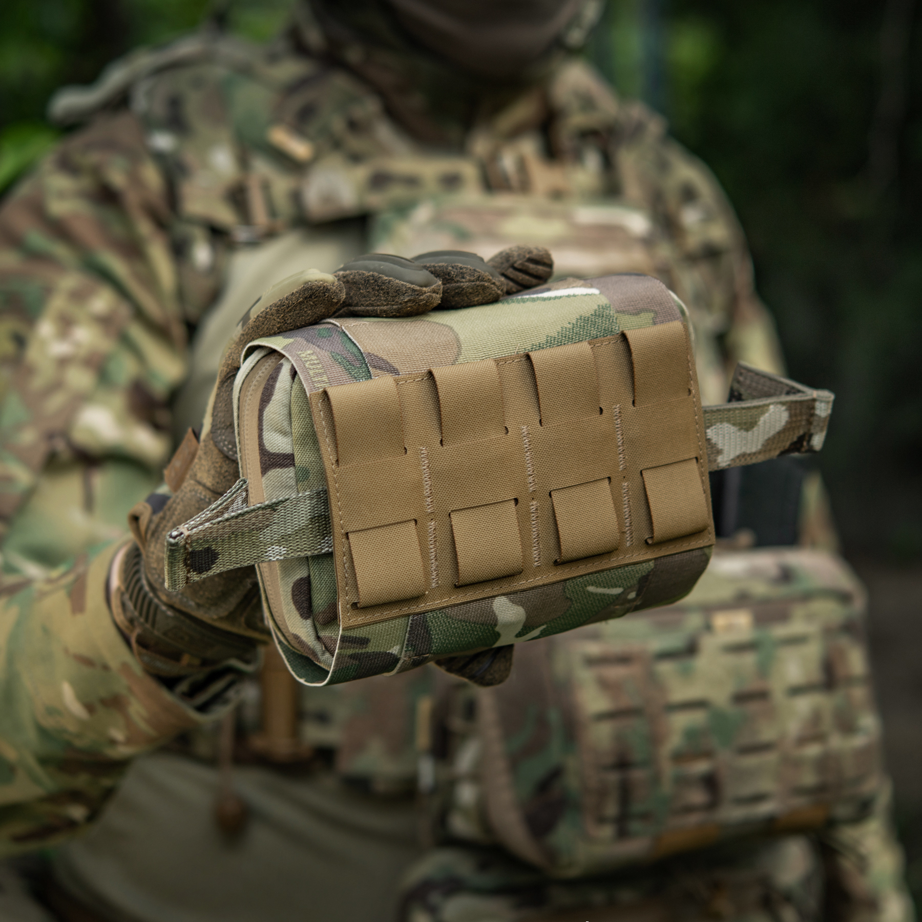 M-Tac подсумок медицинский горизонтальный Large Elite Multicam — 28
