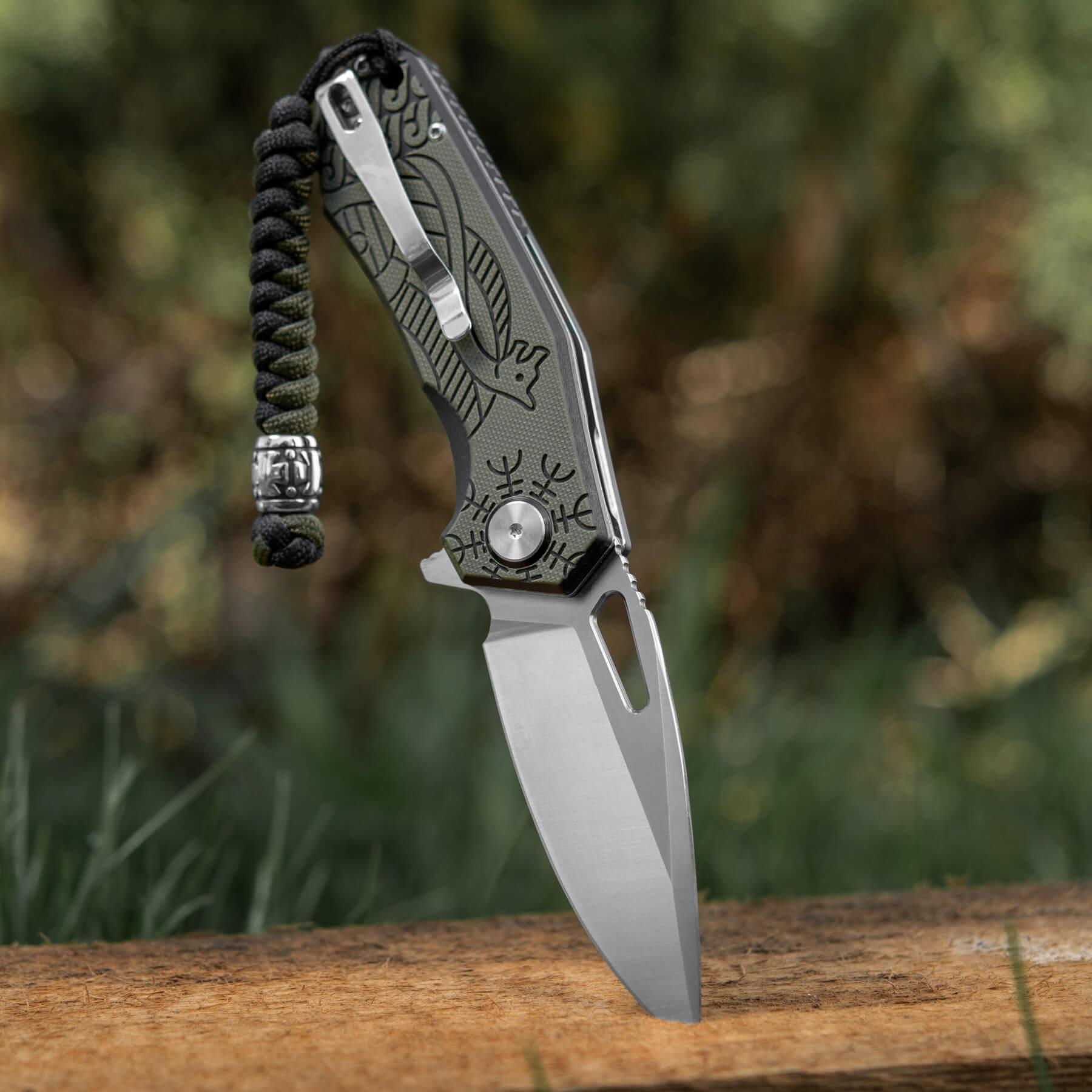 M-Tac нож складной Type 12 Scandinavian Black/Olive — 20