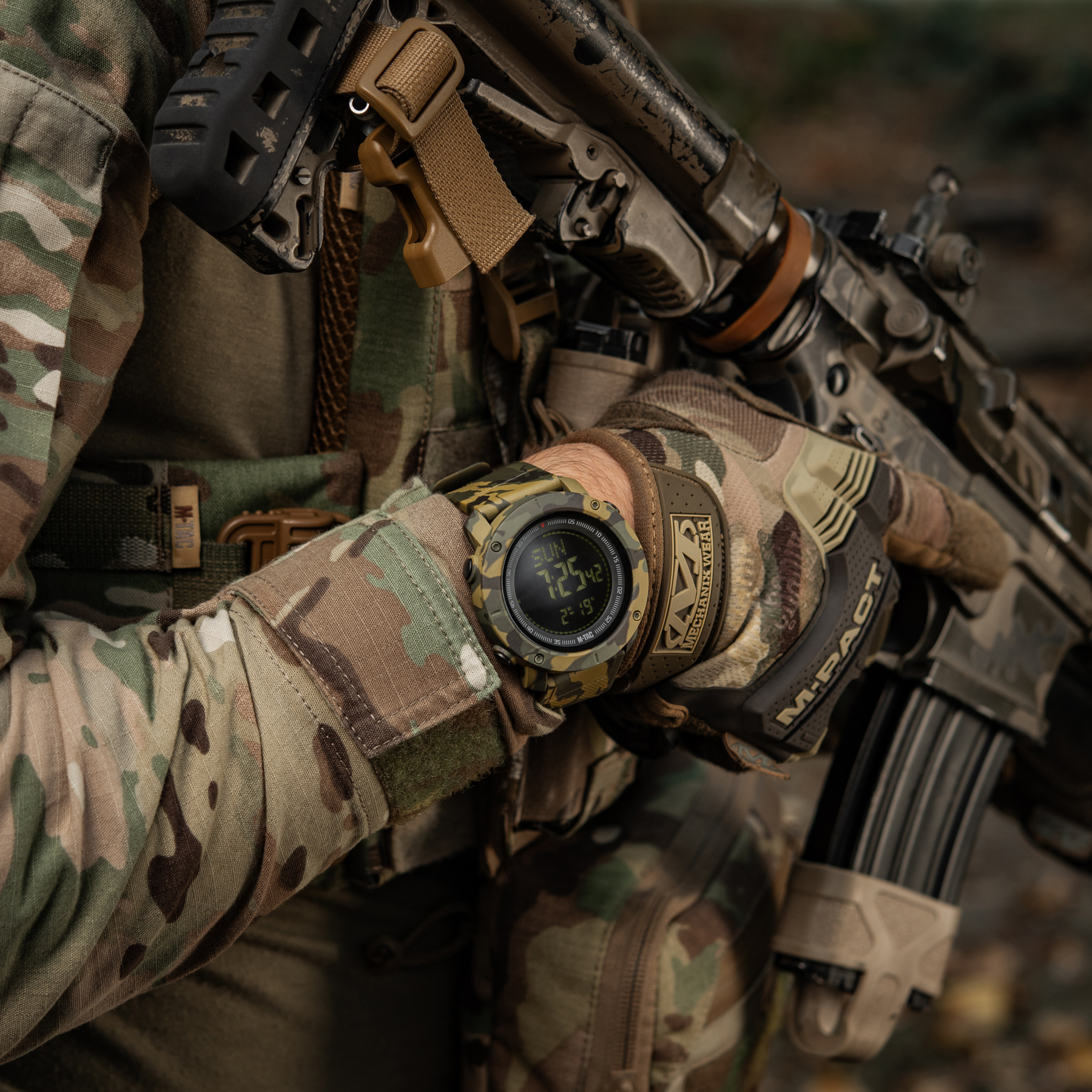 M-Tac часы тактические с компасом 2095 Camo — 14
