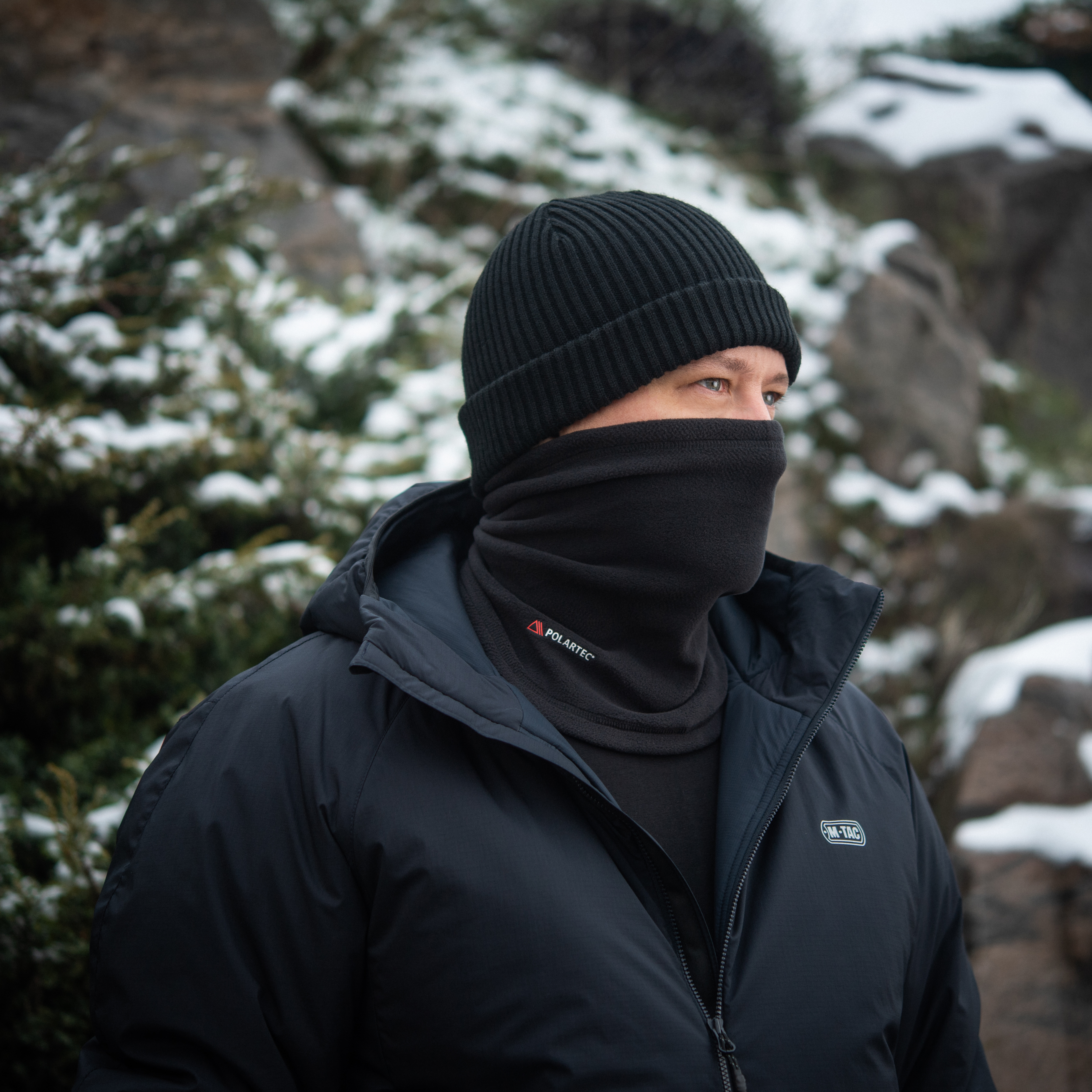 M-Tac шарф-труба Polartec Black — 9