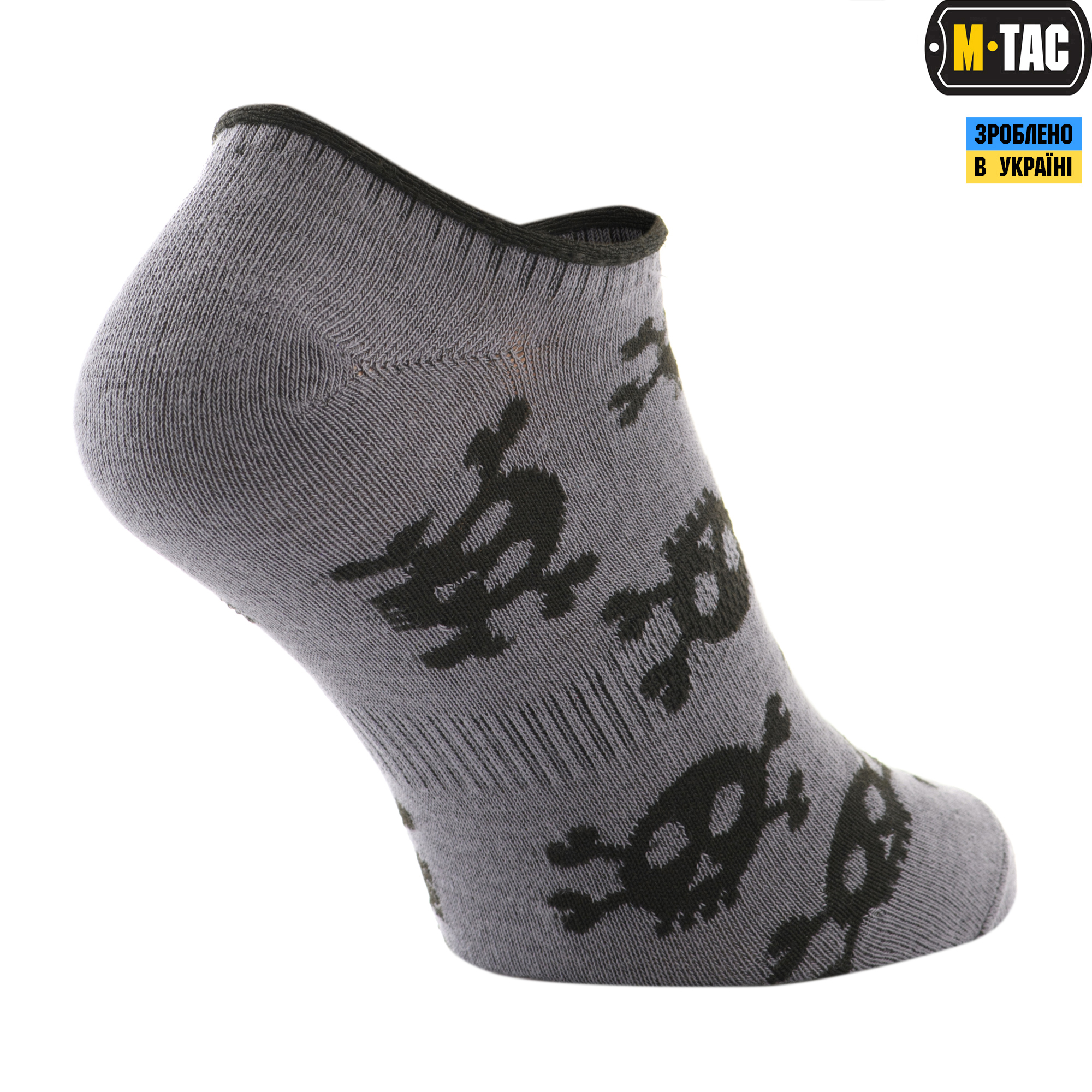 M-Tac носки летние легкие Pirate Skull Dark Grey — 4