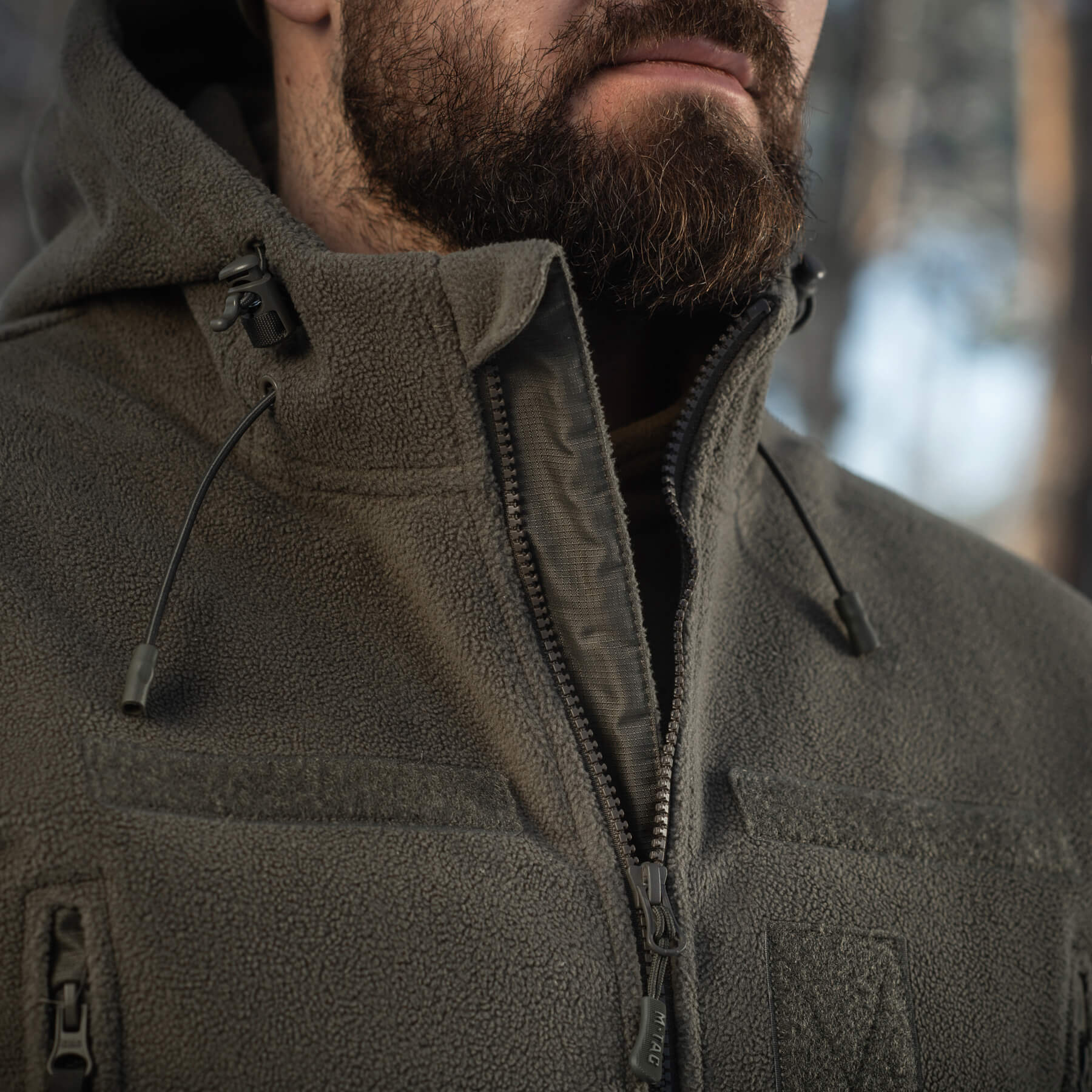 M-Tac куртка флисовая Windblock Division Gen.III Dark Olive — 27