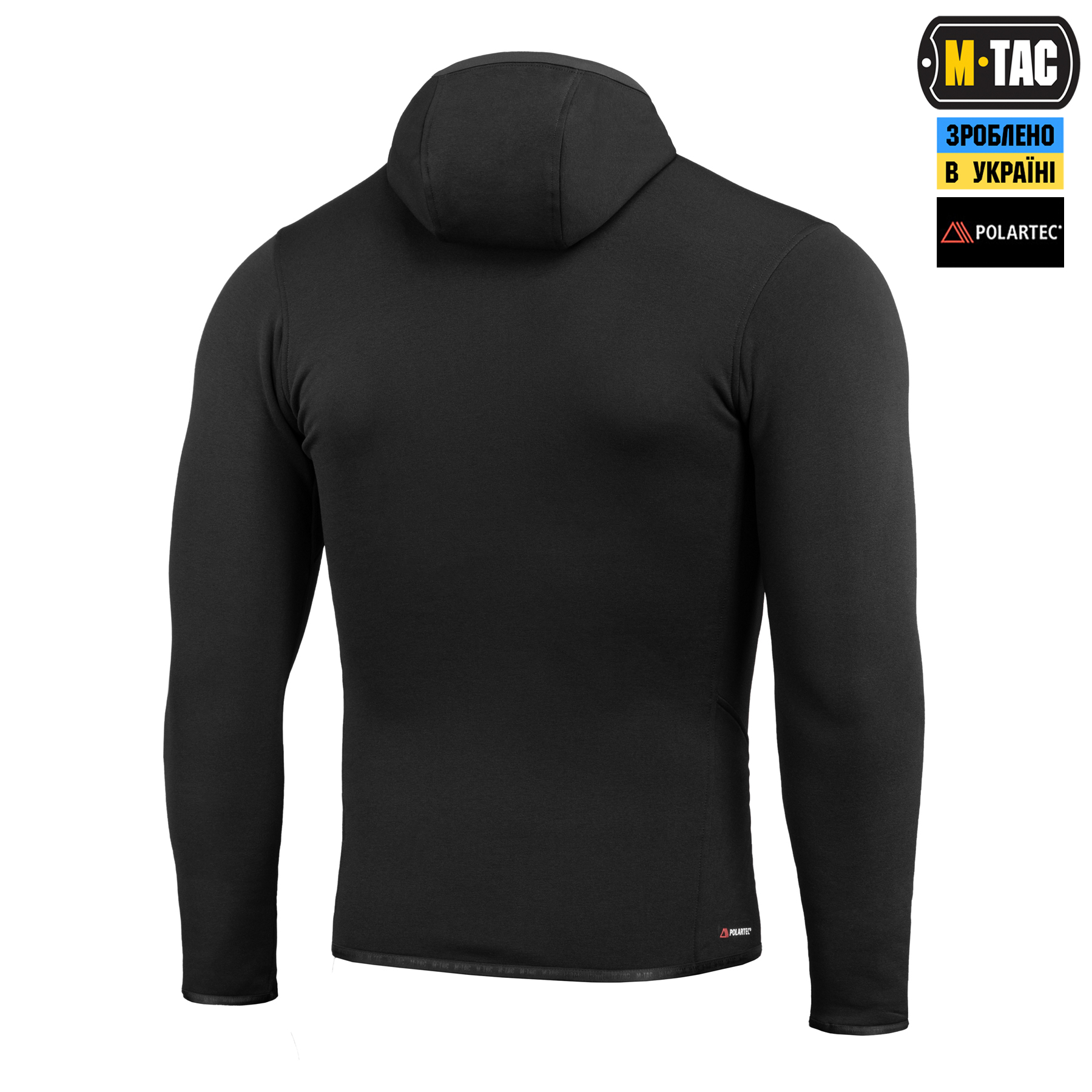 M-Tac кофта Shadow Fleece Polartec Black — 5