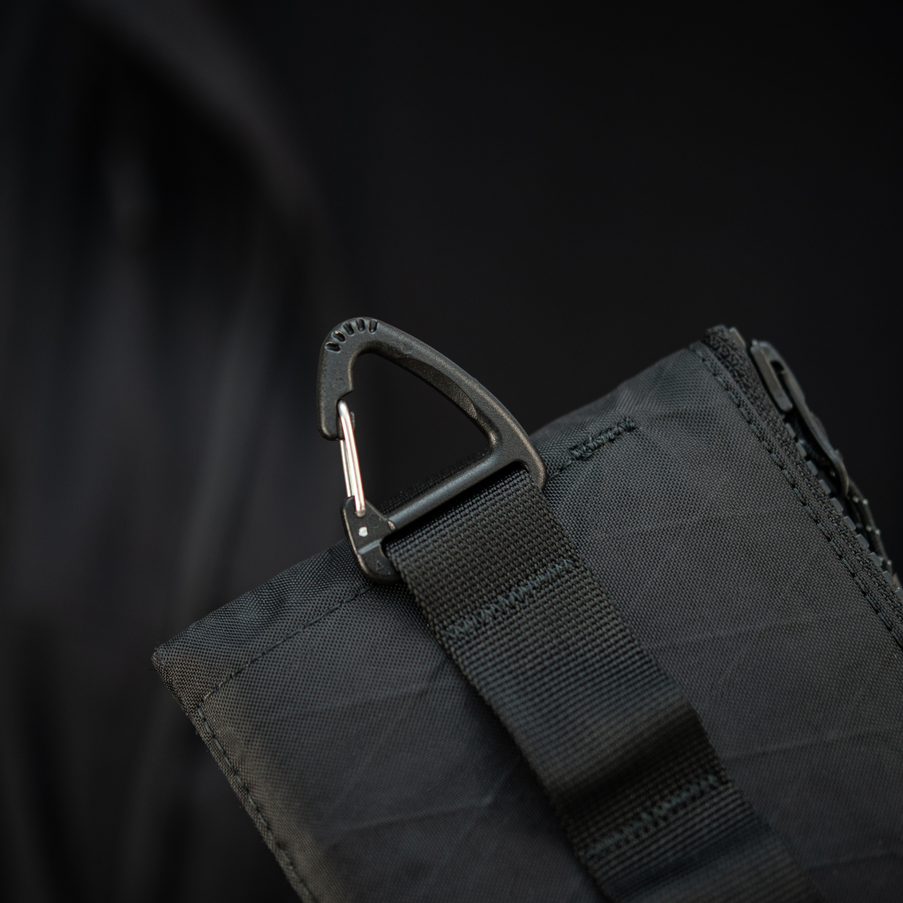 M-Tac кошелек горизонтальный с карабином X-Pac Elite Black — 22