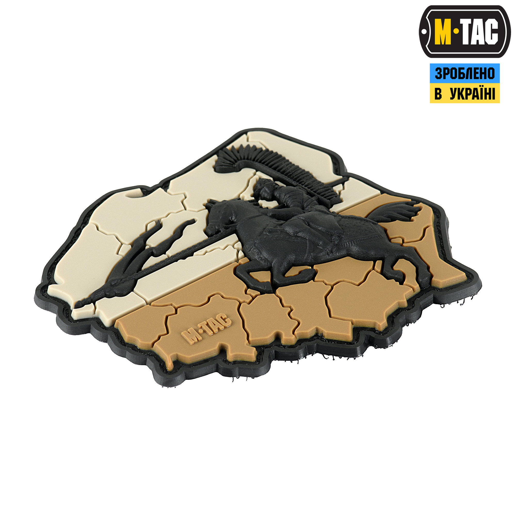 M-Tac нашивка Husaria 3D PVC Coyote — 3