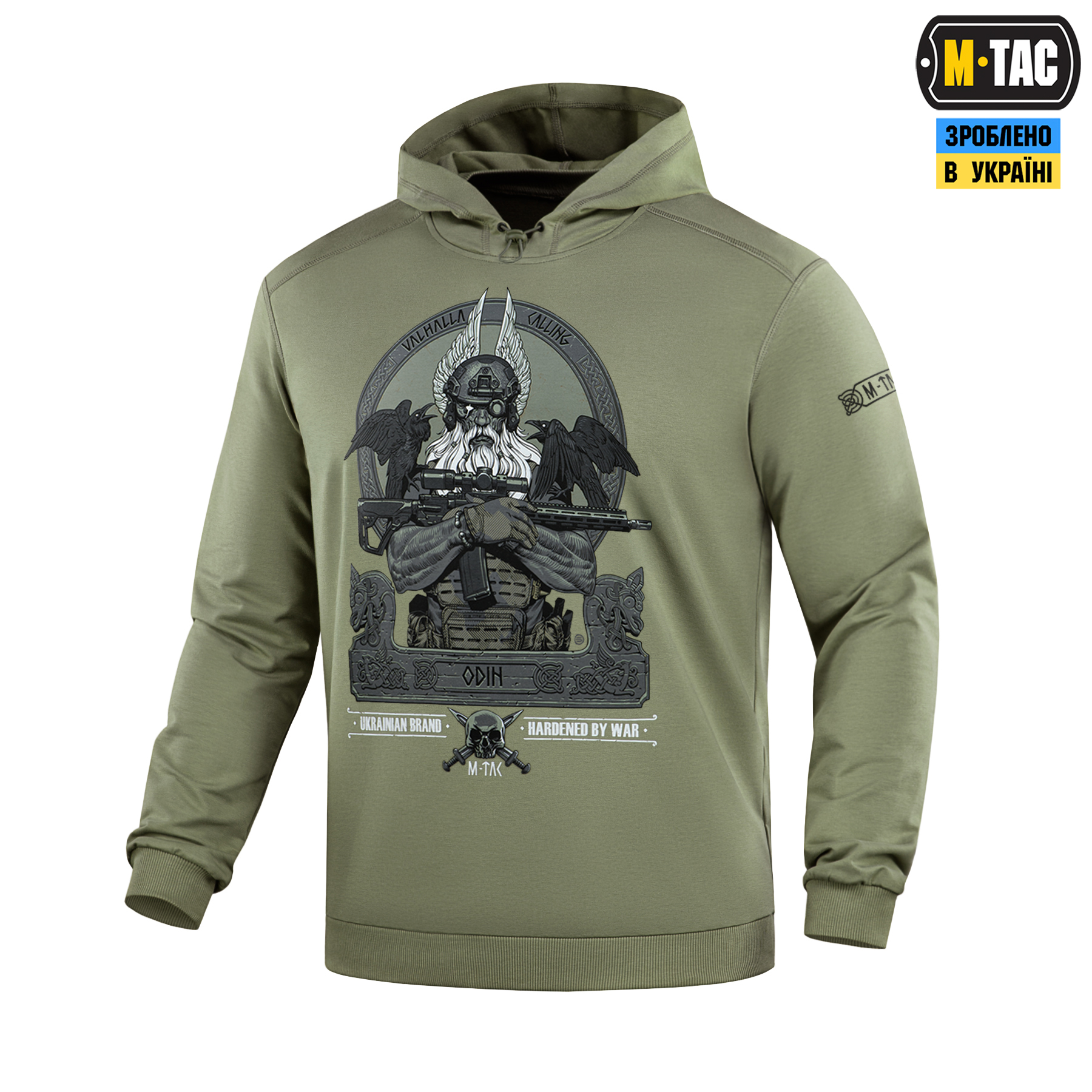 M-Tac кофта Hoodie Odin Light Olive — 2