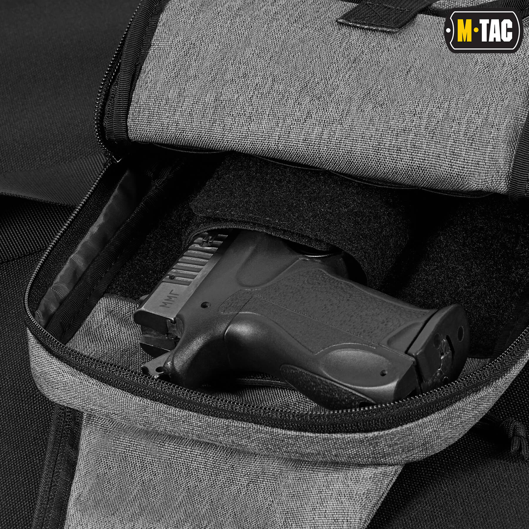 M-Tac сумка-кобура наплечная Melange Grey — 4