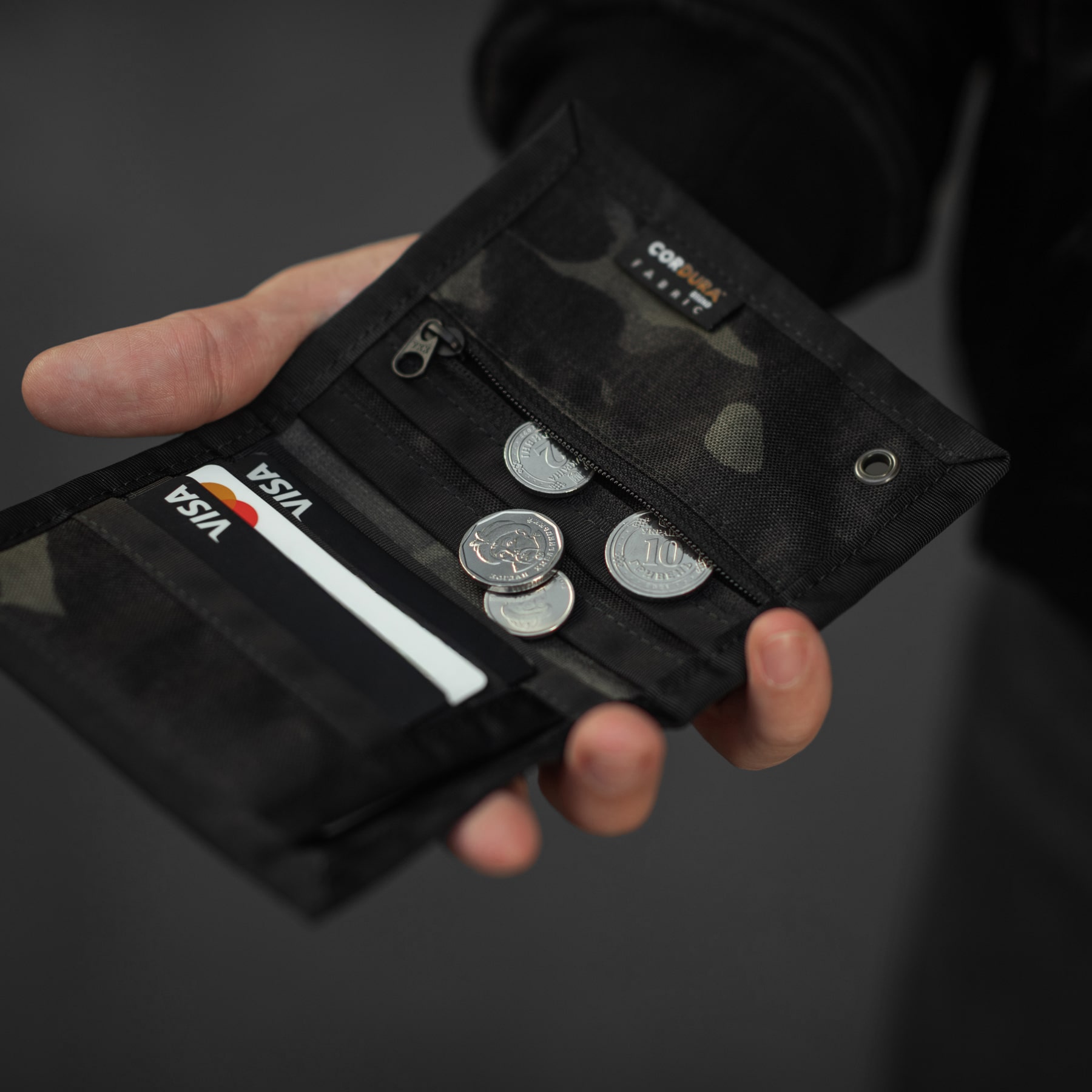 M-Tac кошелек Wallet Elite Multicam Black — 21