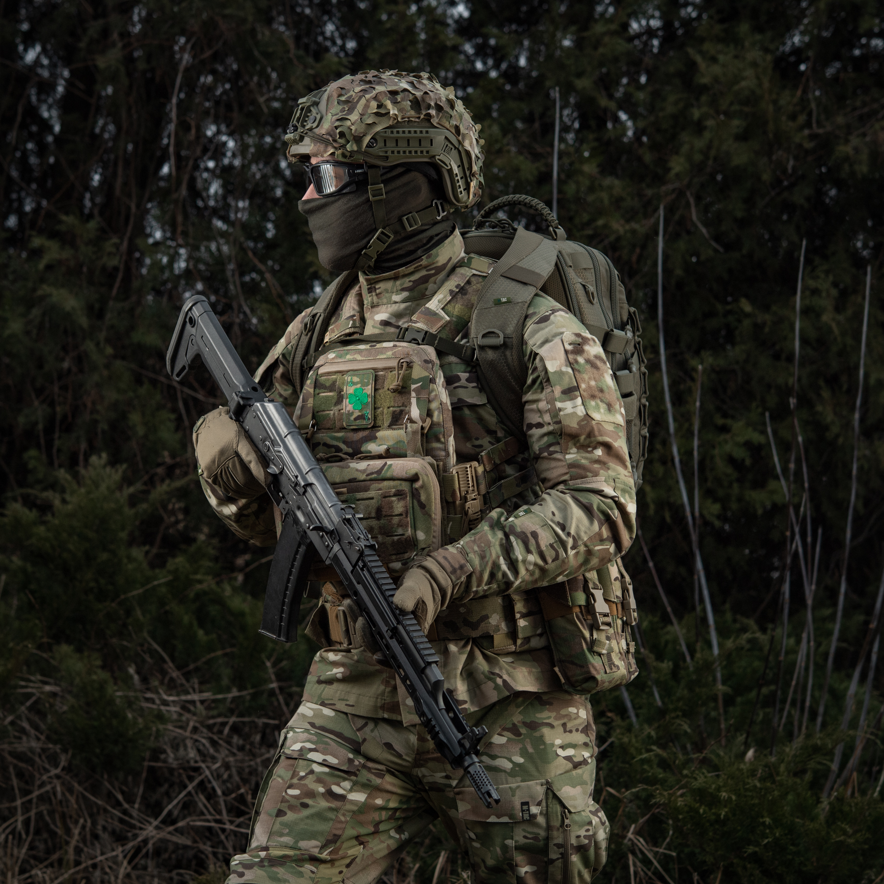 M-Tac нашивка Фартовая Карта (вышивка) Multicam — 3