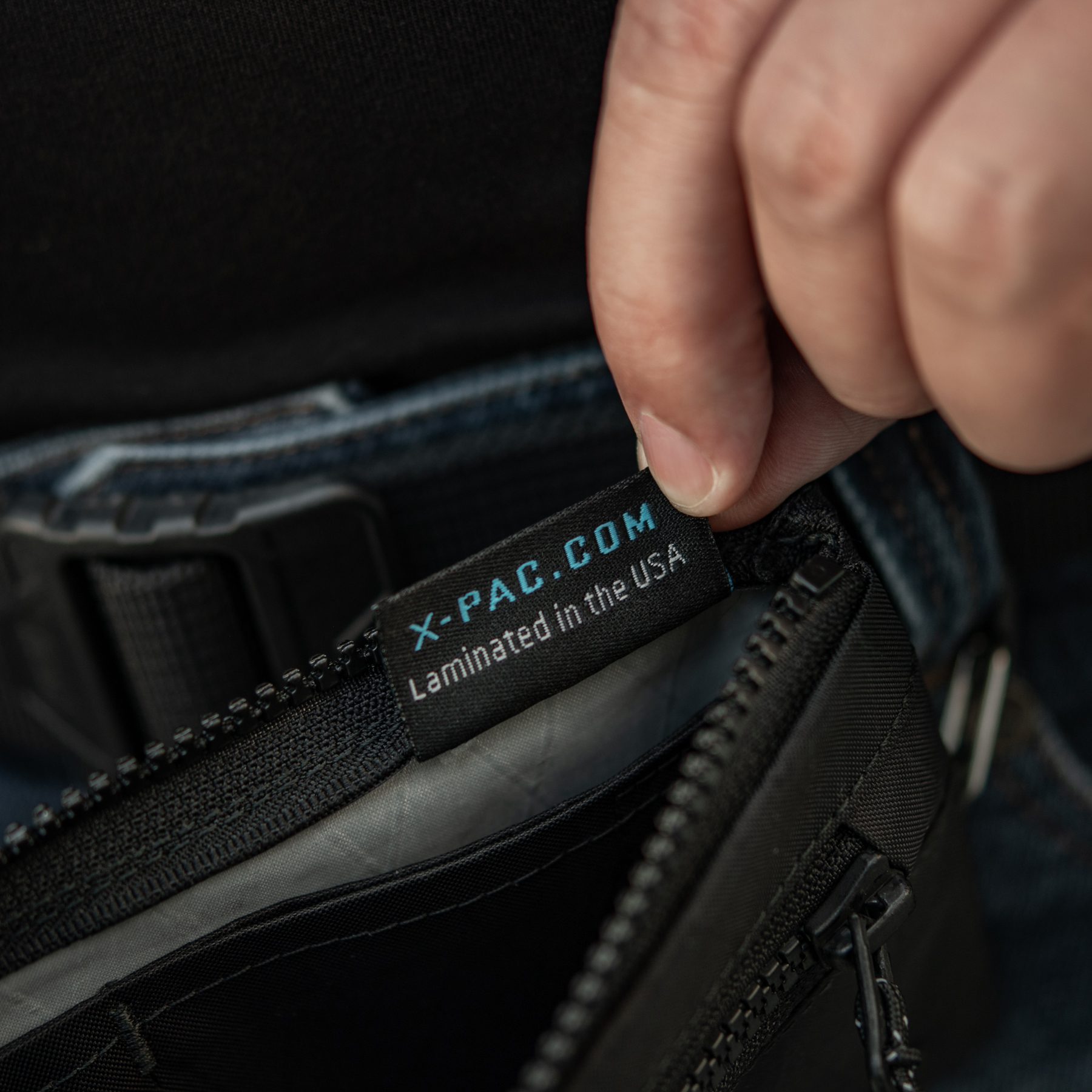 M-Tac кошелек горизонтальный с карабином X-Pac Elite Black — 25