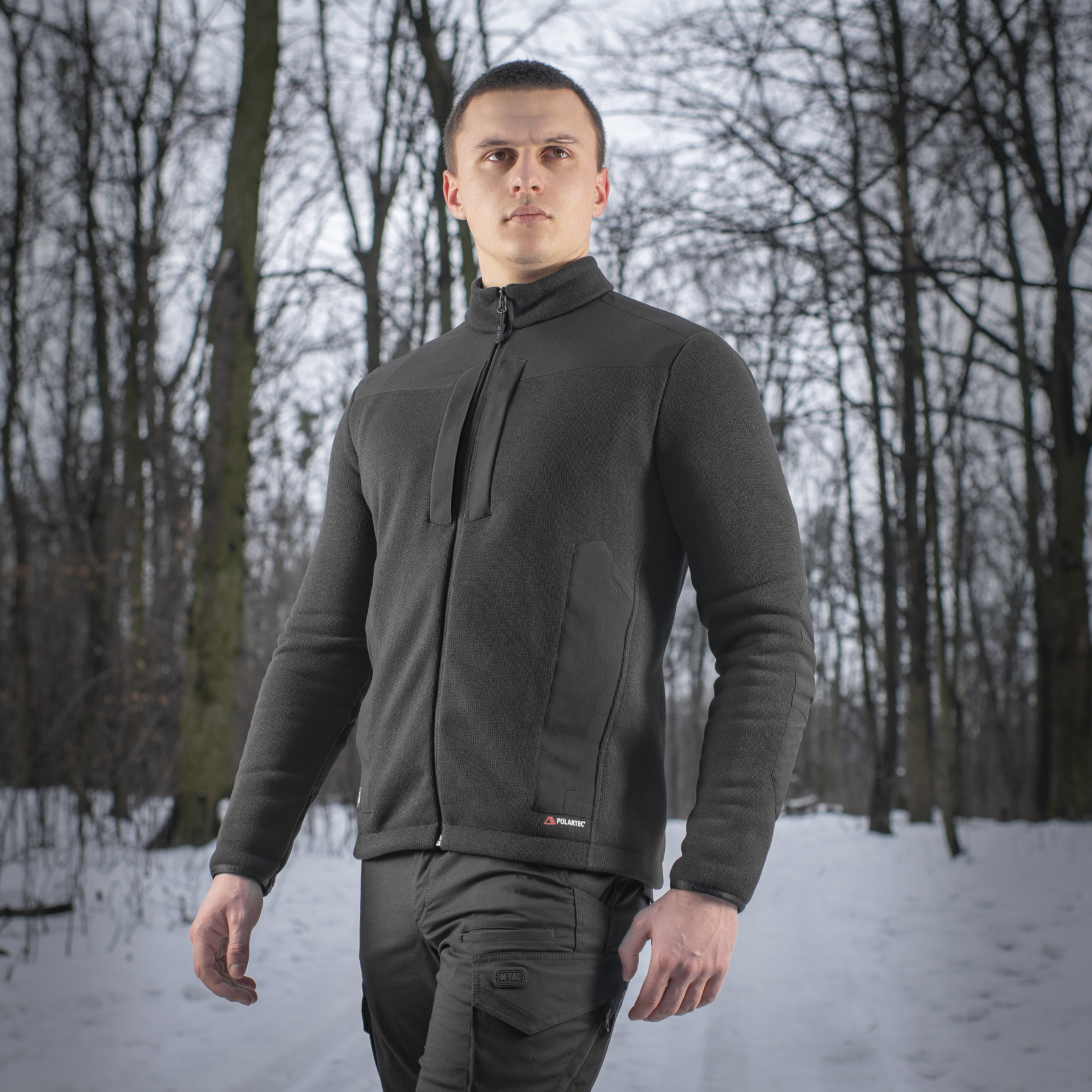 M-Tac кофта Senator Fleece Polartec Black — 10