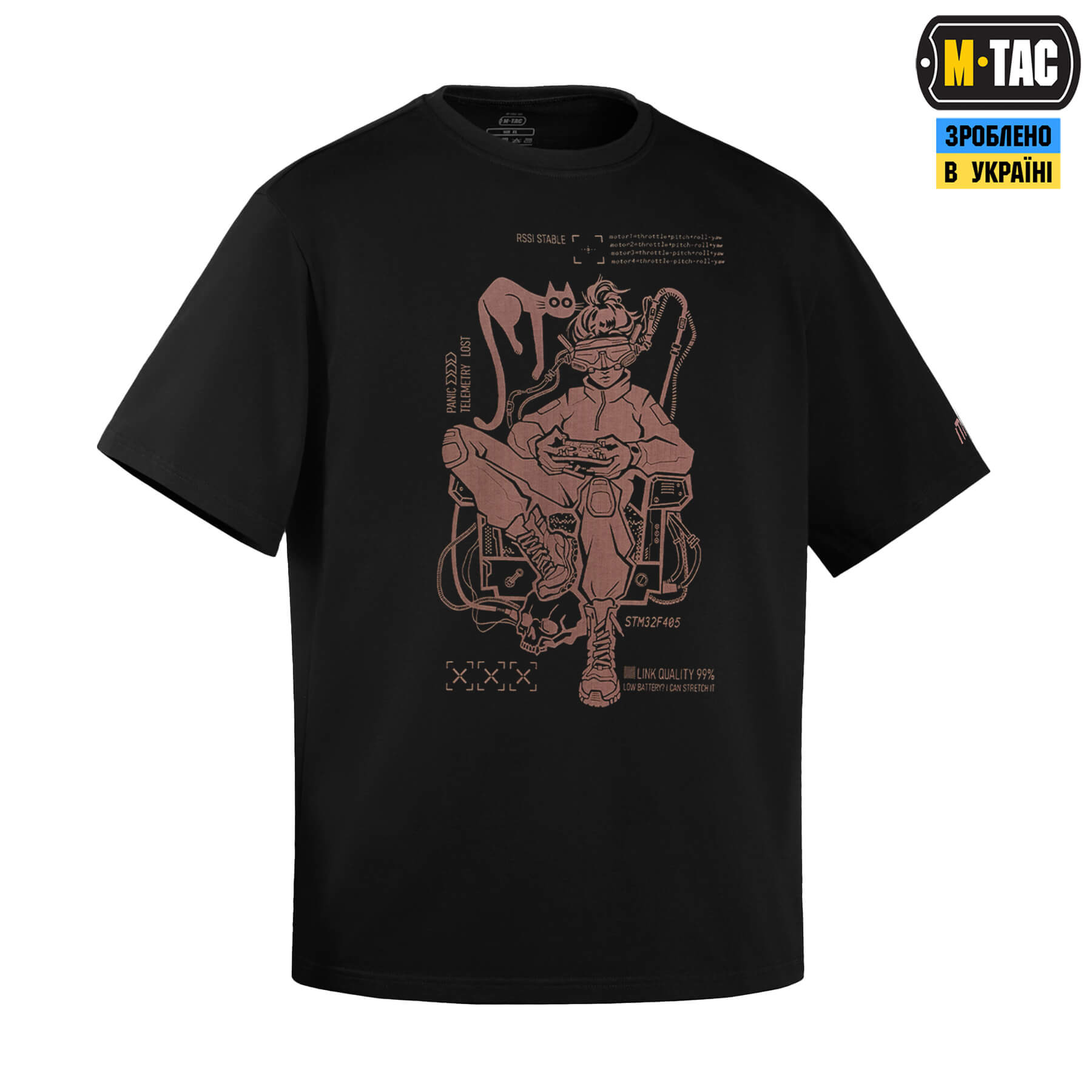 M-Tac футболка Hunter pilots Cotton Black — 3