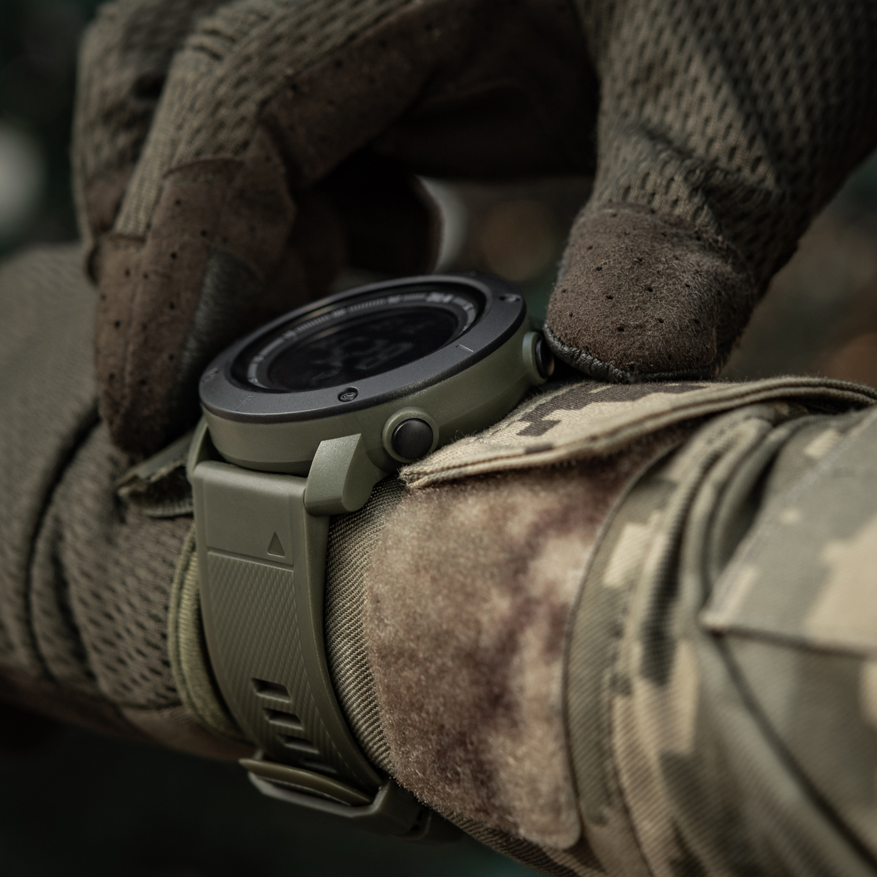 M-Tac часы тактические с компасом 2095 Army Green — 14