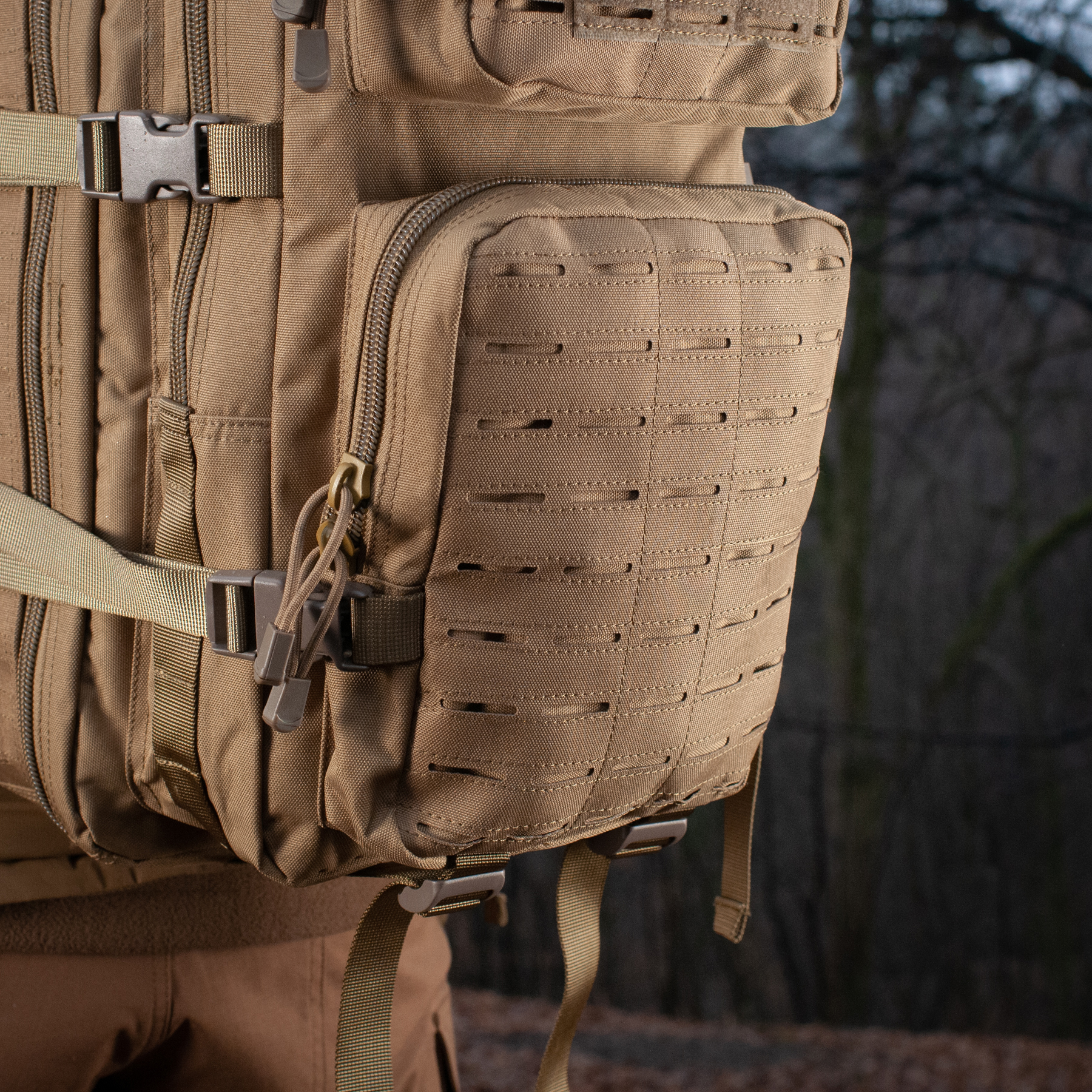 M-Tac рюкзак Large Assault Pack Laser Cut Tan — 18