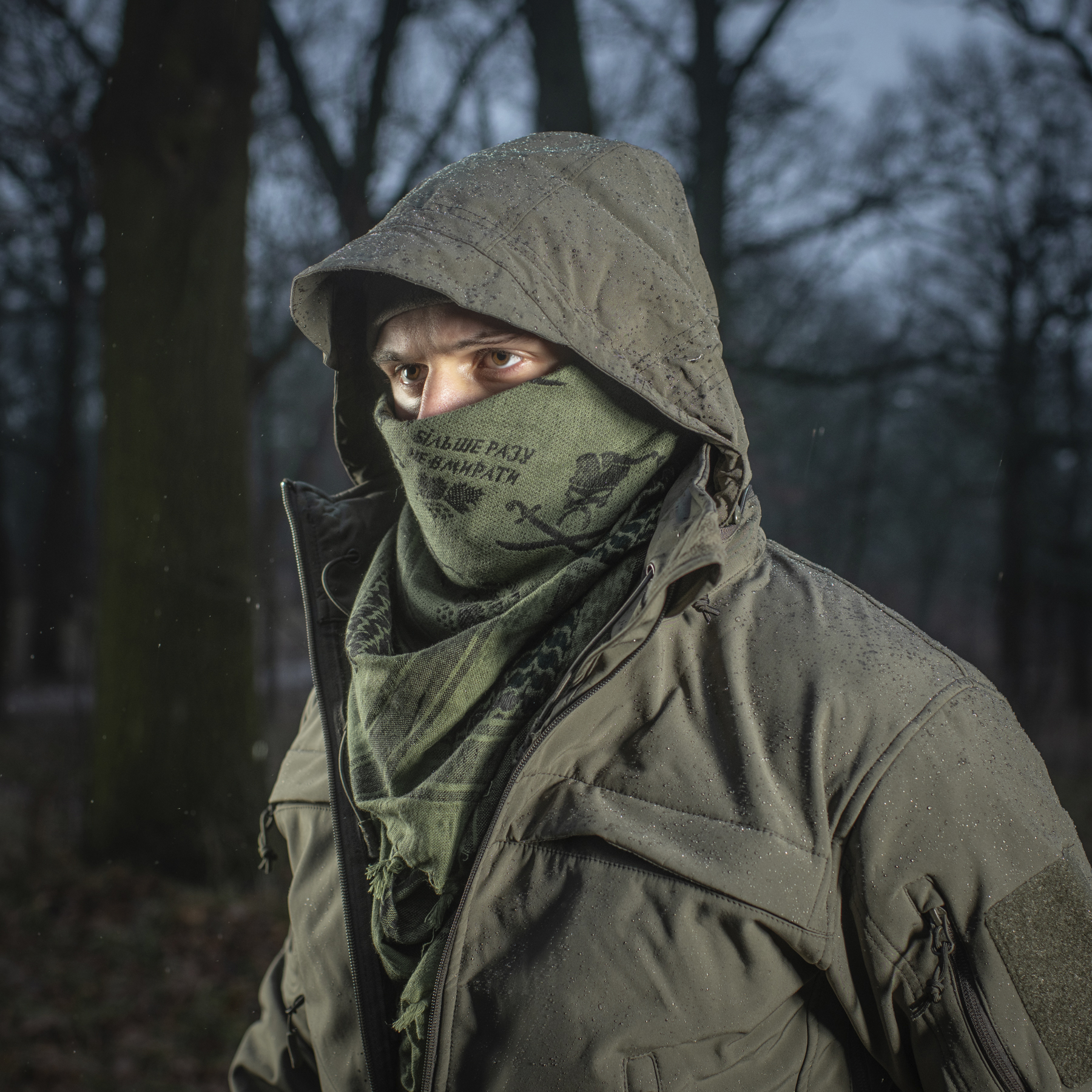 M-Tac шарф шемаг Більше разу не вмирати Olive/Black — 12