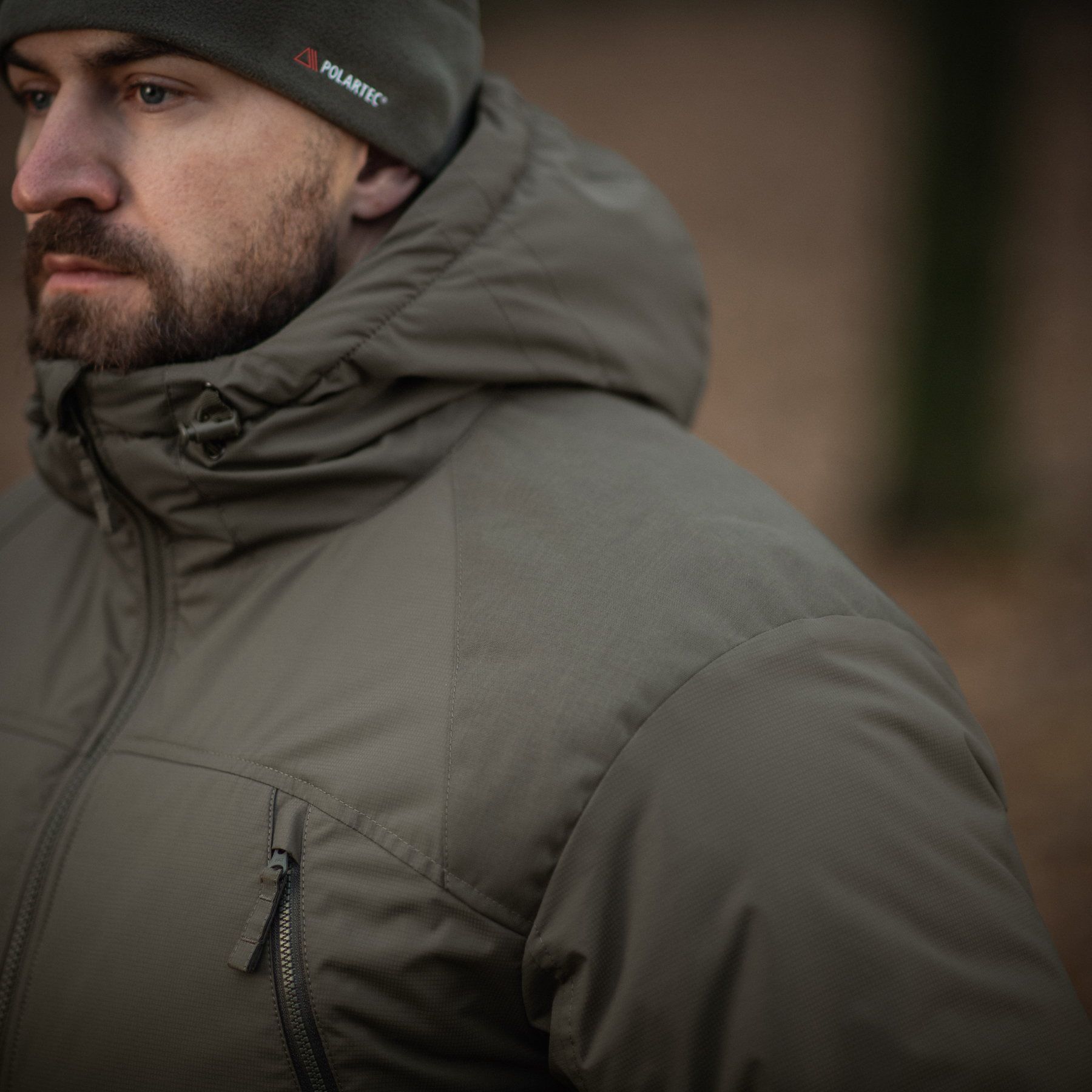 M-Tac куртка зимняя Alpha Basic Primaloft Dark Olive — 25