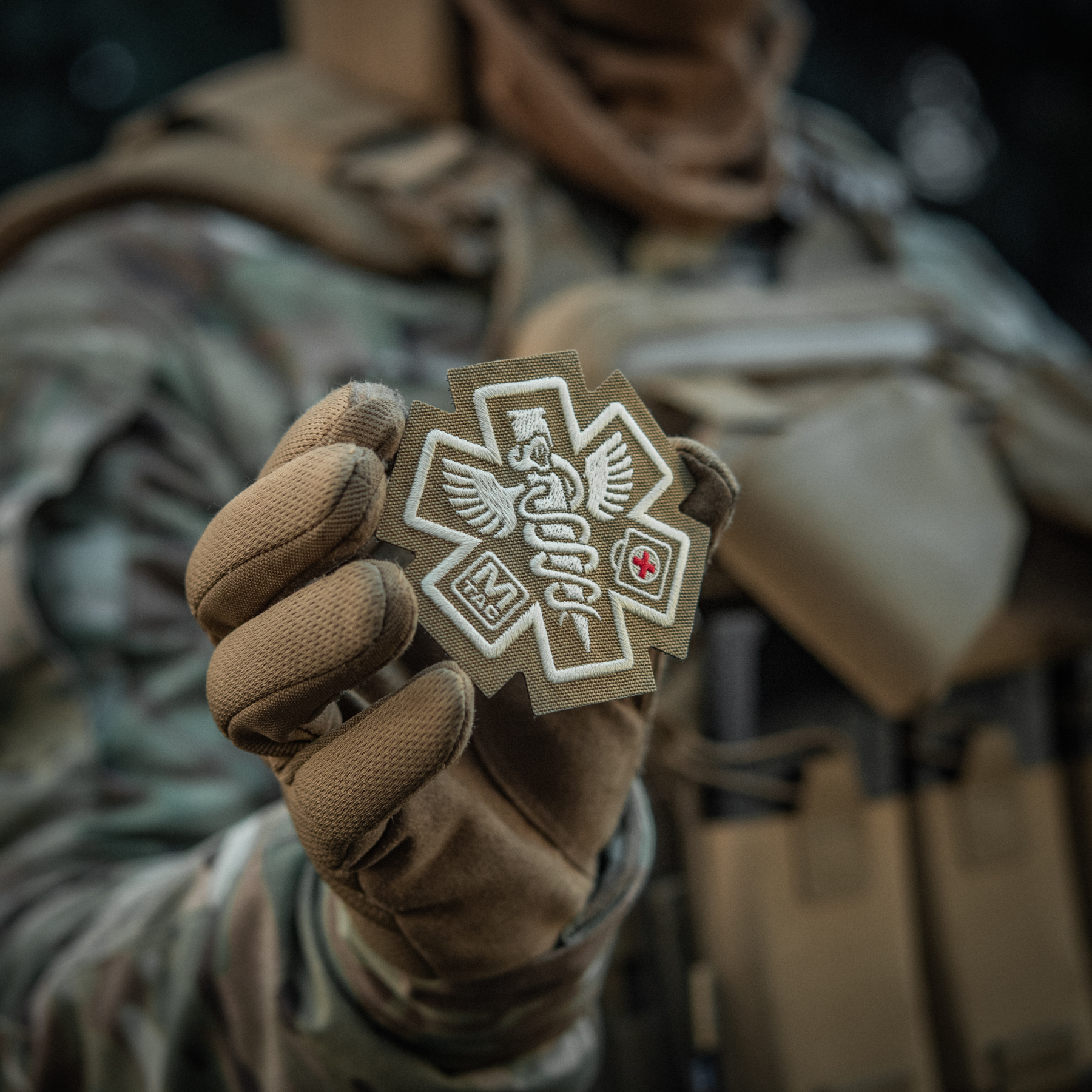 M-Tac нашивка Paramedic (вышивка) Coyote — 10