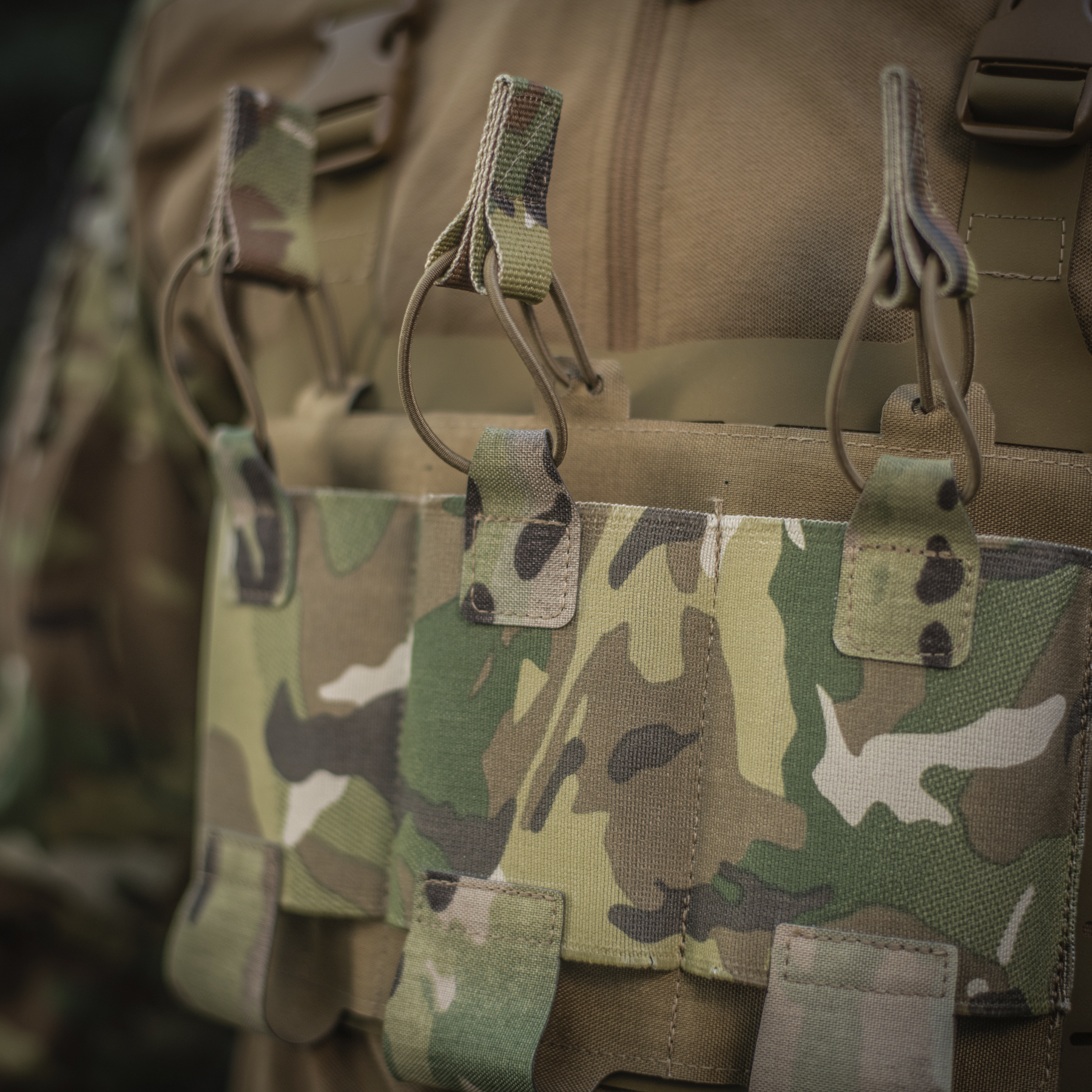 M-Tac подсумок эластичный на 3 магазина Elite Laser Cut Multicam — 14