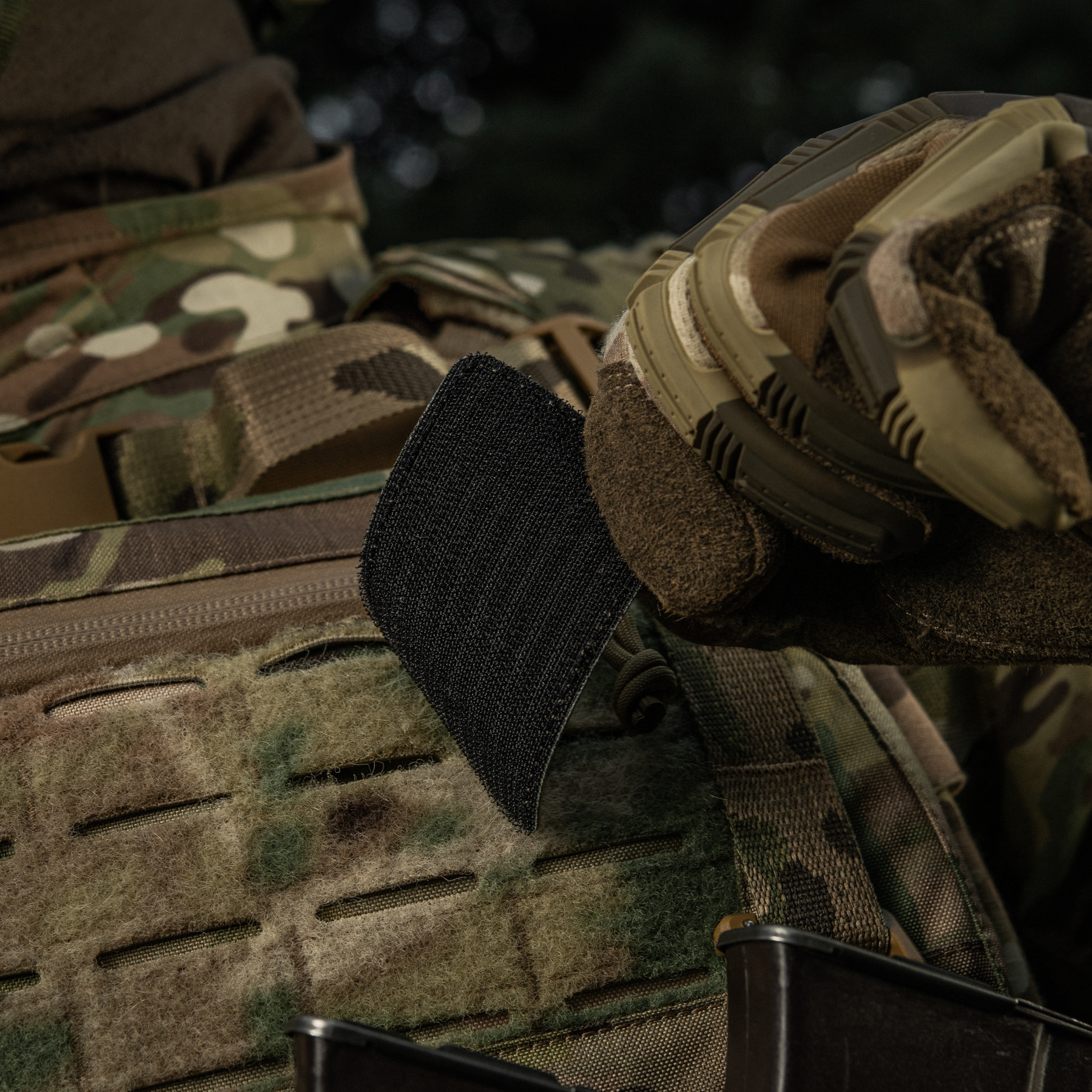 M-Tac нашивка Ukraine Laser Cut Multicam/Yellow/Blue/GID — 9