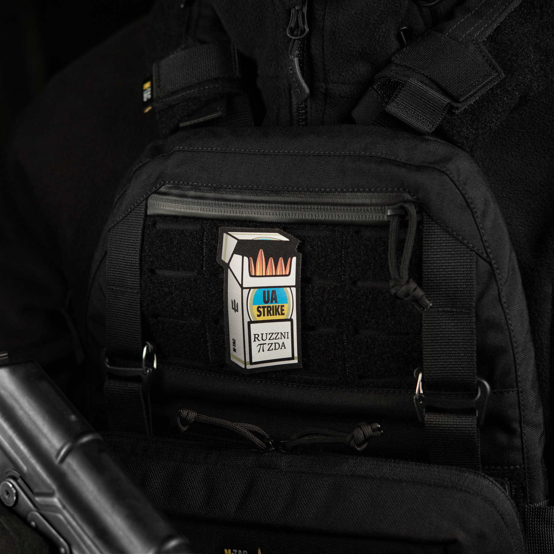 M-Tac нашивка UA STRIKE Black — 5