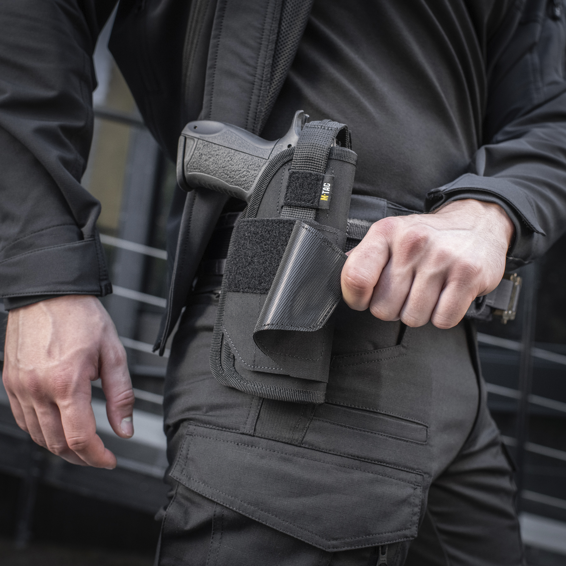 M-Tac кобура универсальная Elite Rights Black — 14