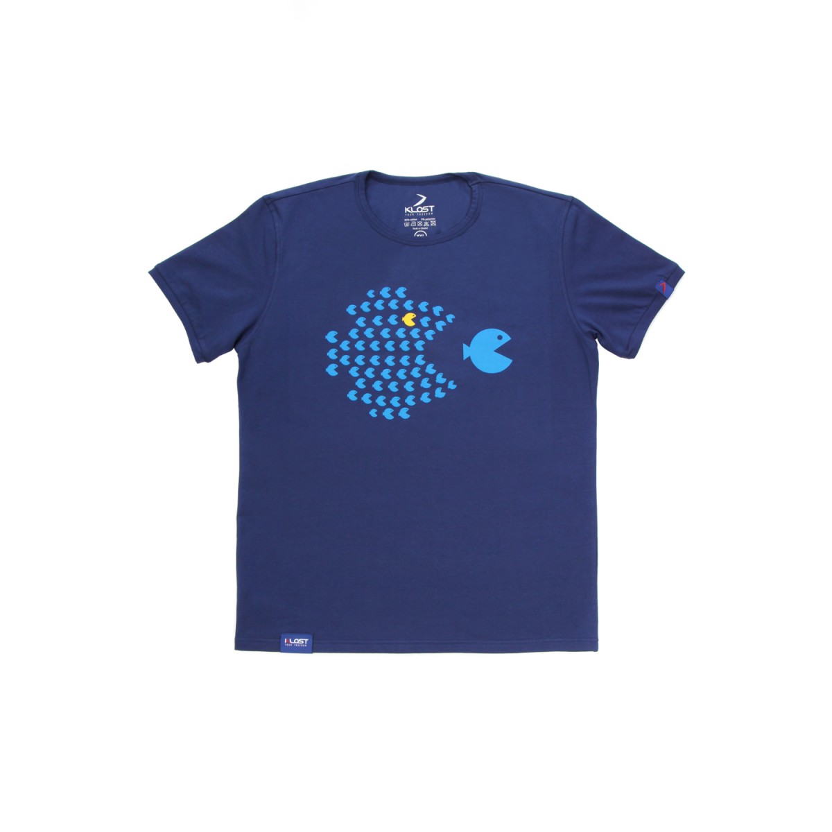 Klost футболка School Of Fish синя