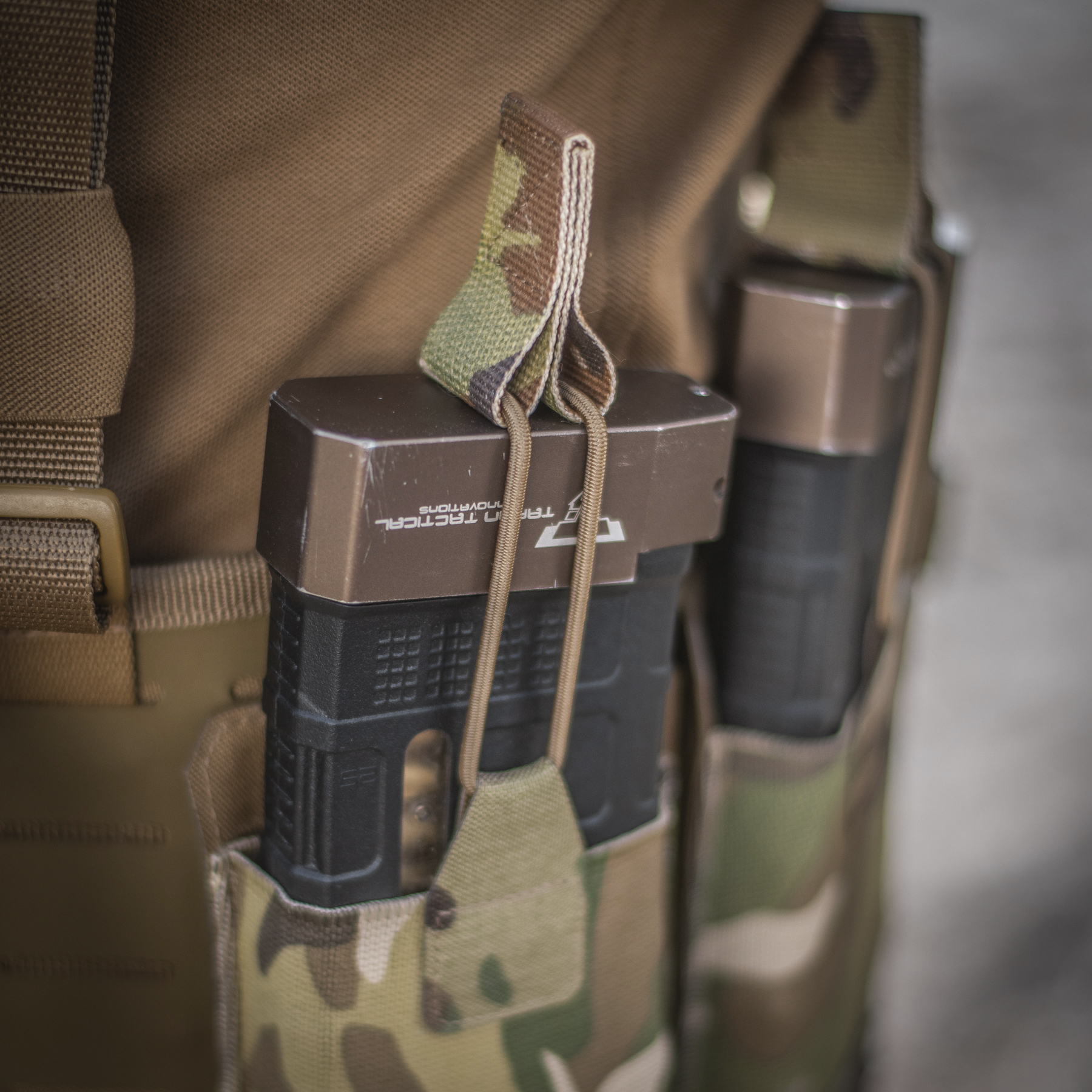 M-Tac подсумок эластичный на 1 магазин Elite Laser Cut Multicam — 10