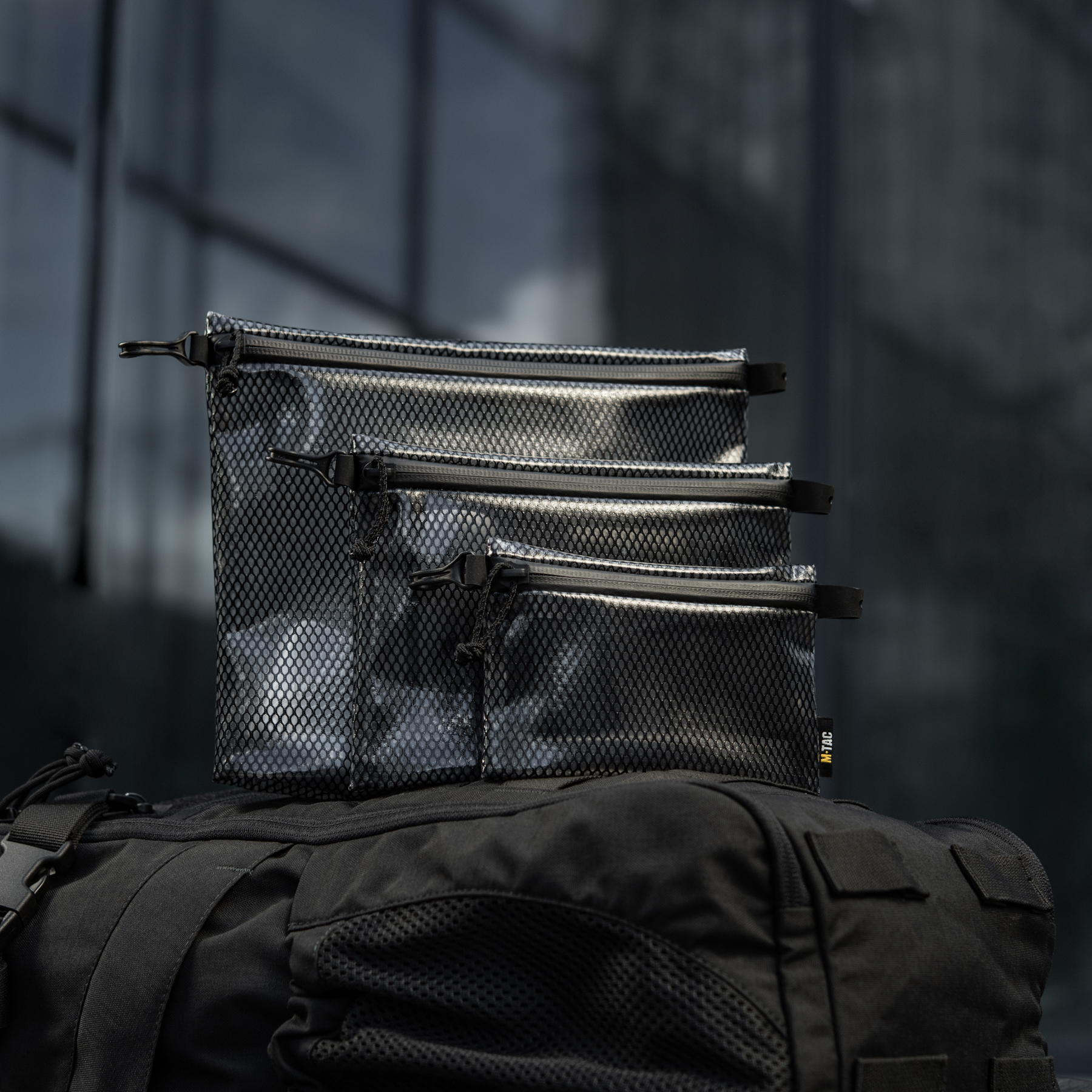 M-Tac комплект органайзеров Zip Pocket Set Elite Black — 32