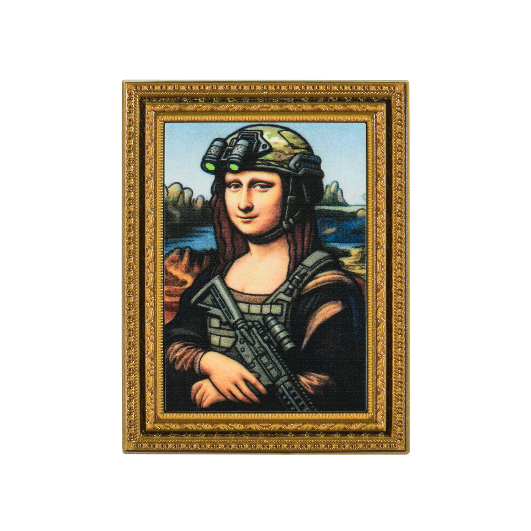 Нашивка Мона Лиза PVC — 2