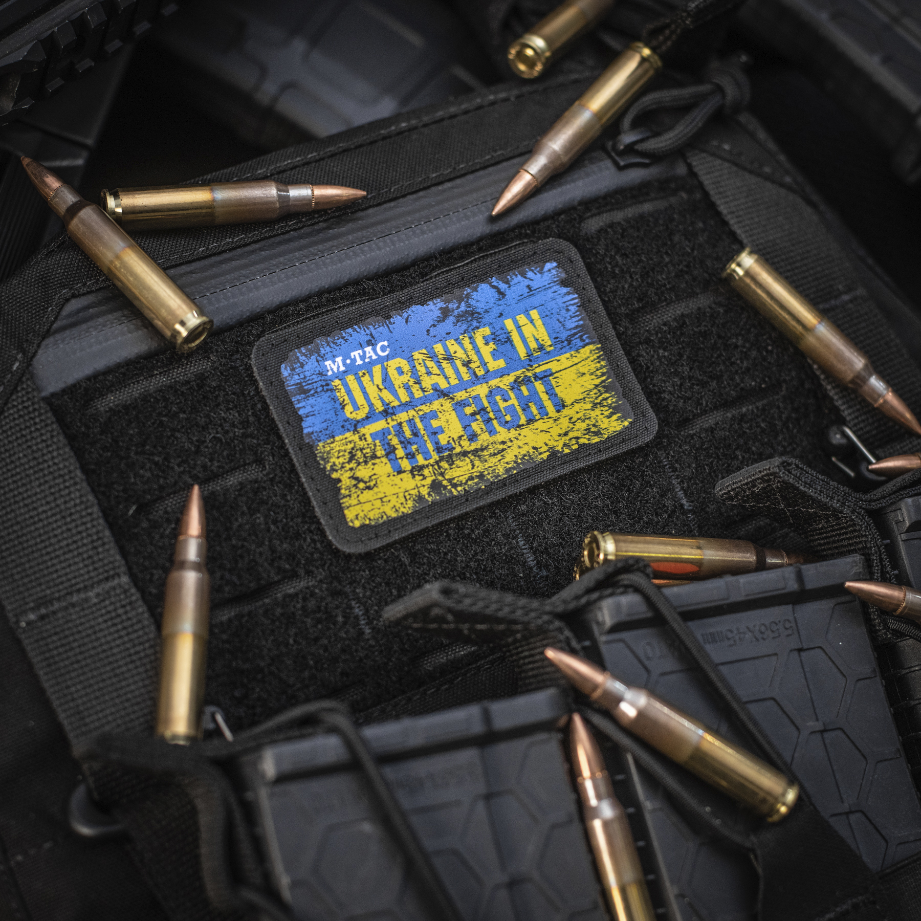 M-Tac нашивка Ukraine in the Fight (80х50 мм) — 5