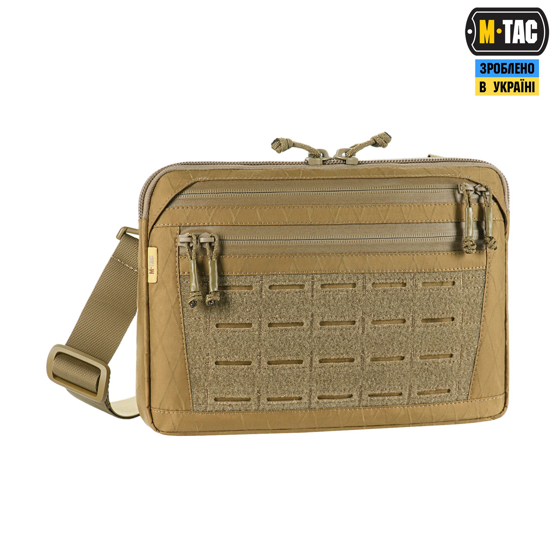 M-Tac сумка Admin Bag Medium X-Pac Elite з липучкою Coyote — 4