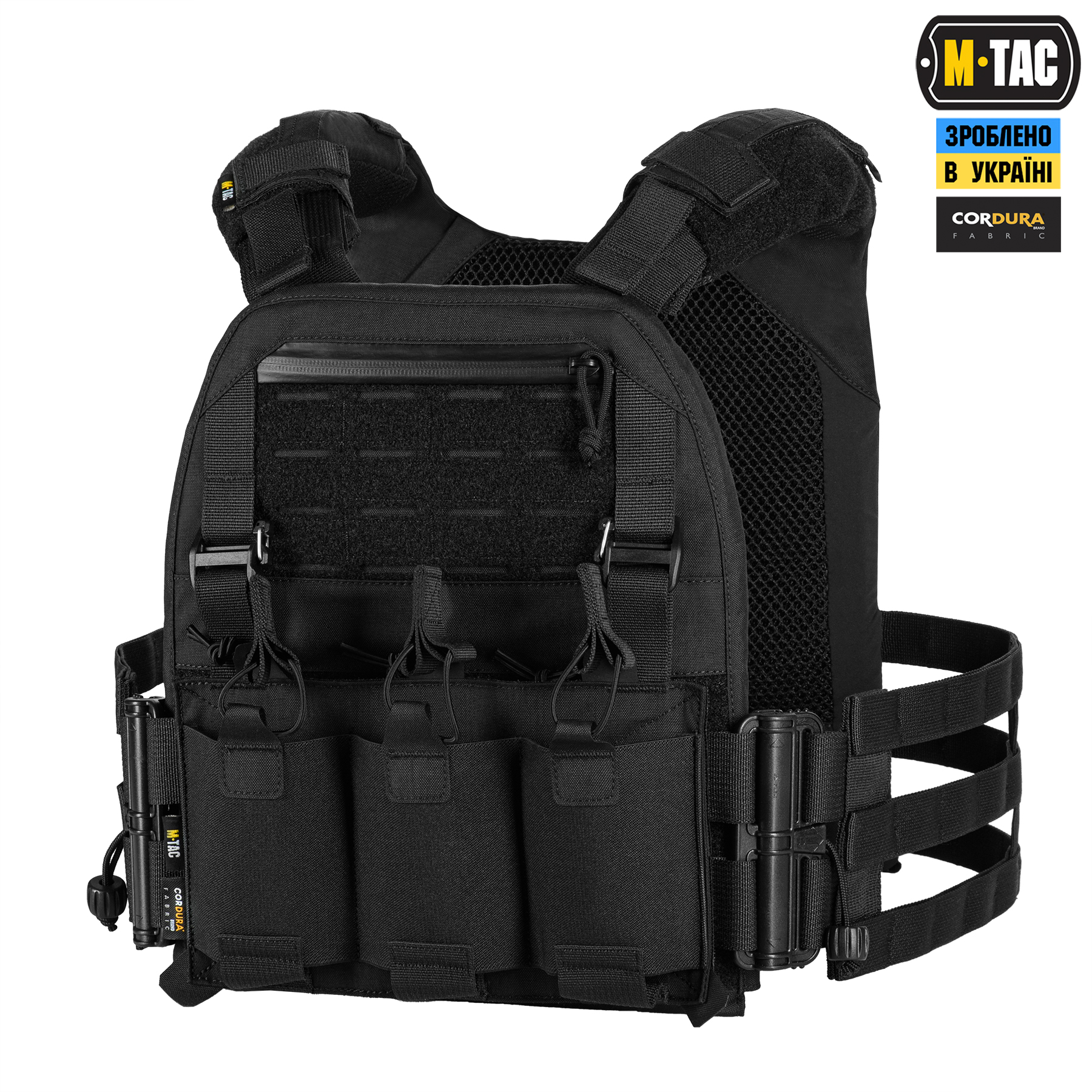M-Tac плитоноска Cuirass Elite Black — 2