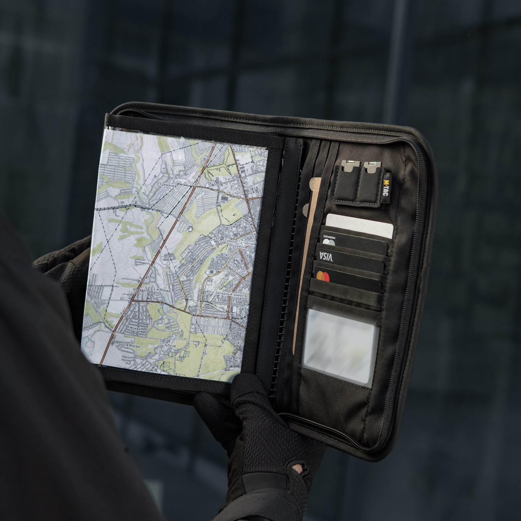 M-Tac планшет-органайзер А5 Elite Black — 46