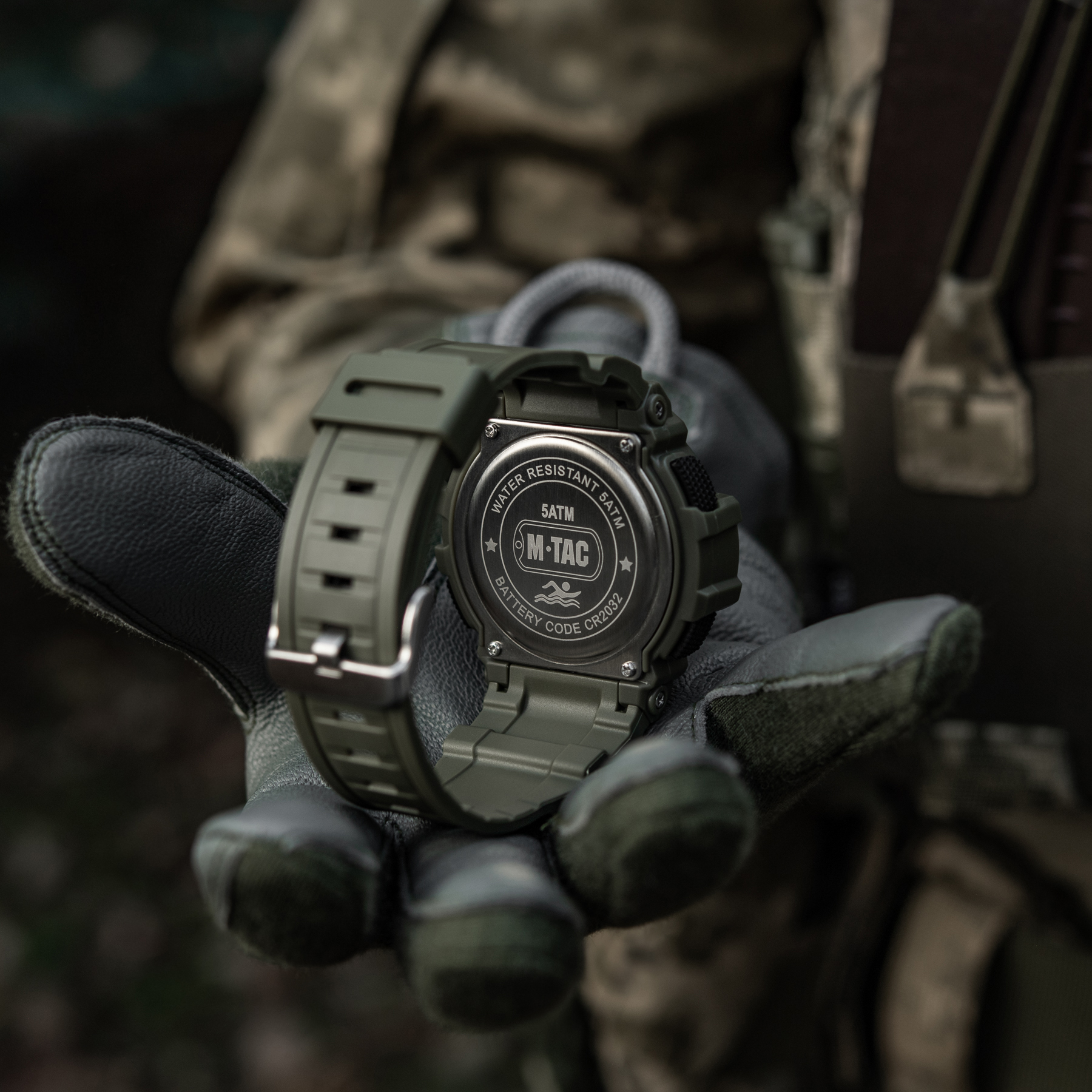 M-Tac часы тактические с компасом 2233 Army Green — 23