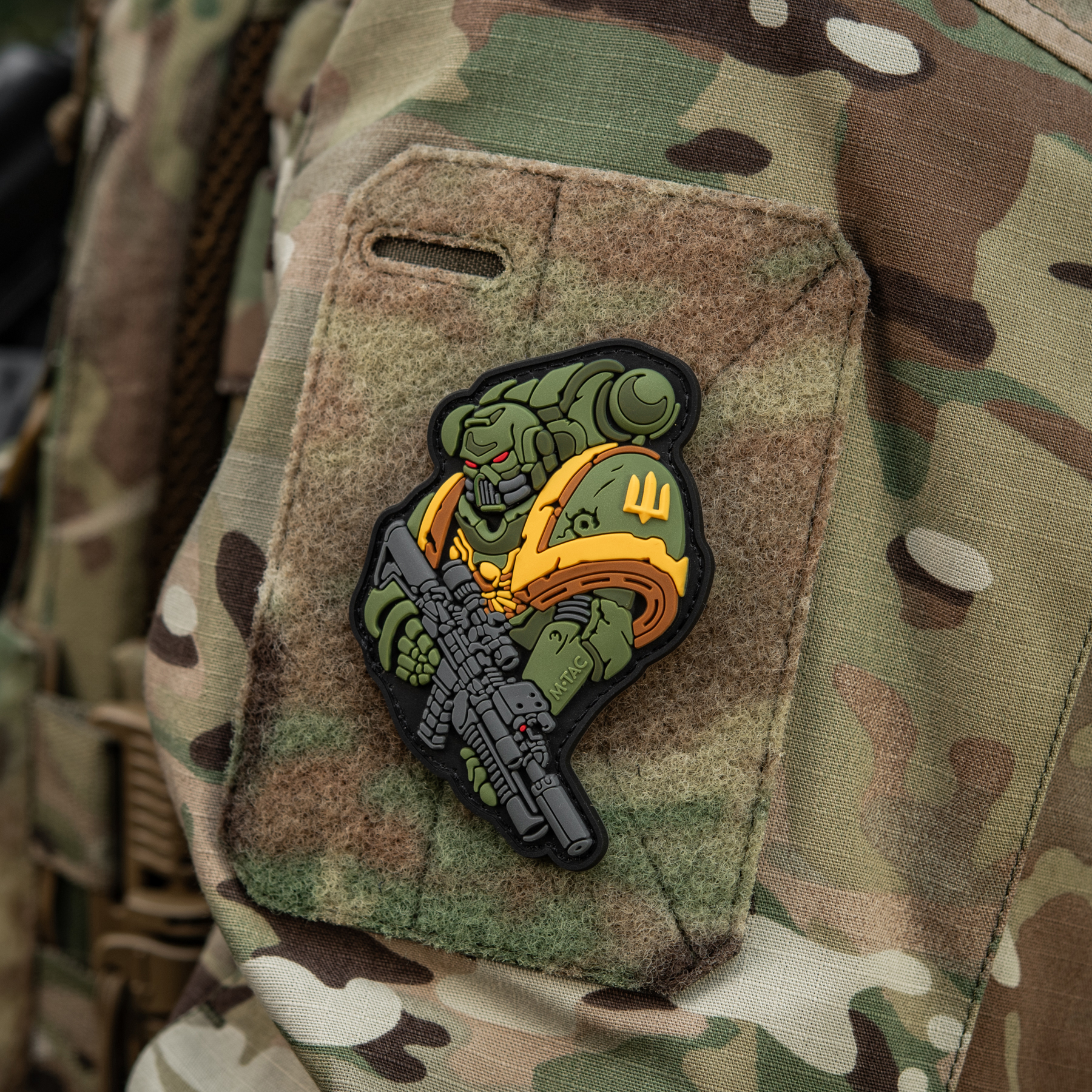 M-Tac нашивка Штурмовик Olive — 9