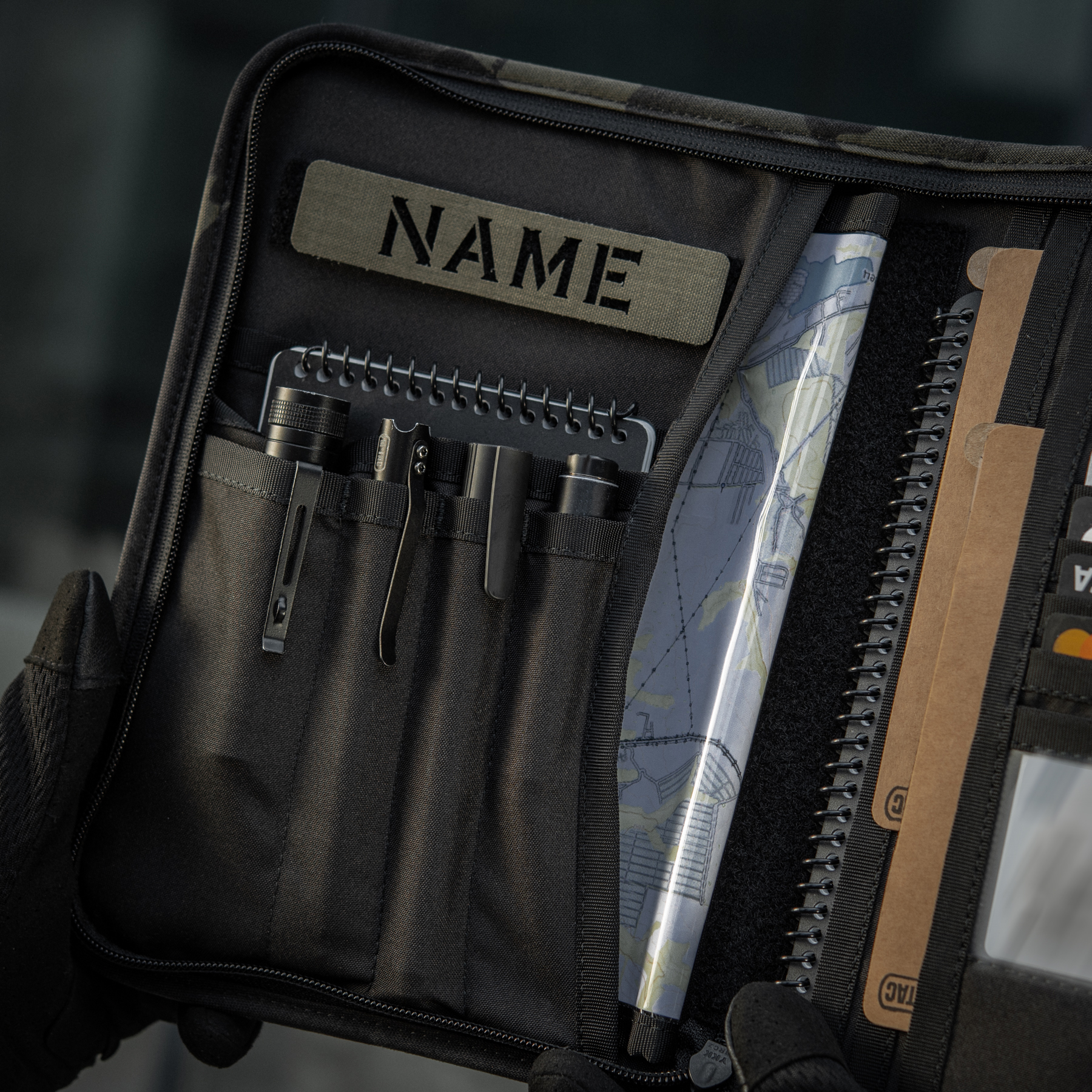 M-Tac планшет-органайзер А5 Elite Multicam Black — 29