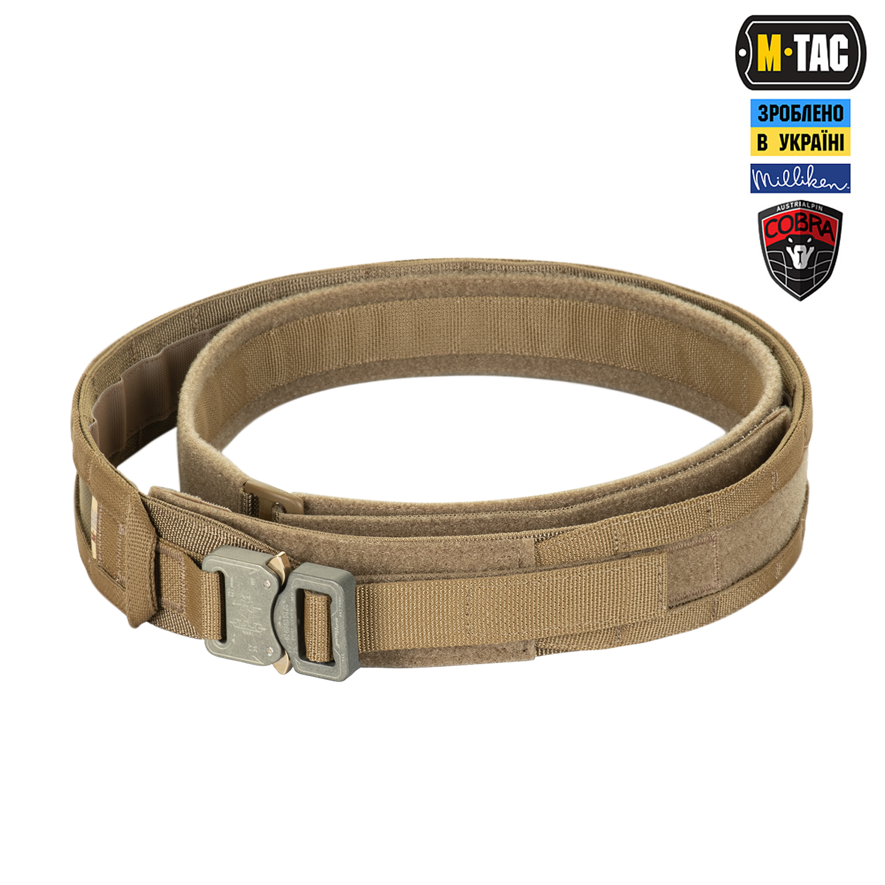 M-Tac ремень Range Belt Cobra Buckle Gen.IV Coyote — 3