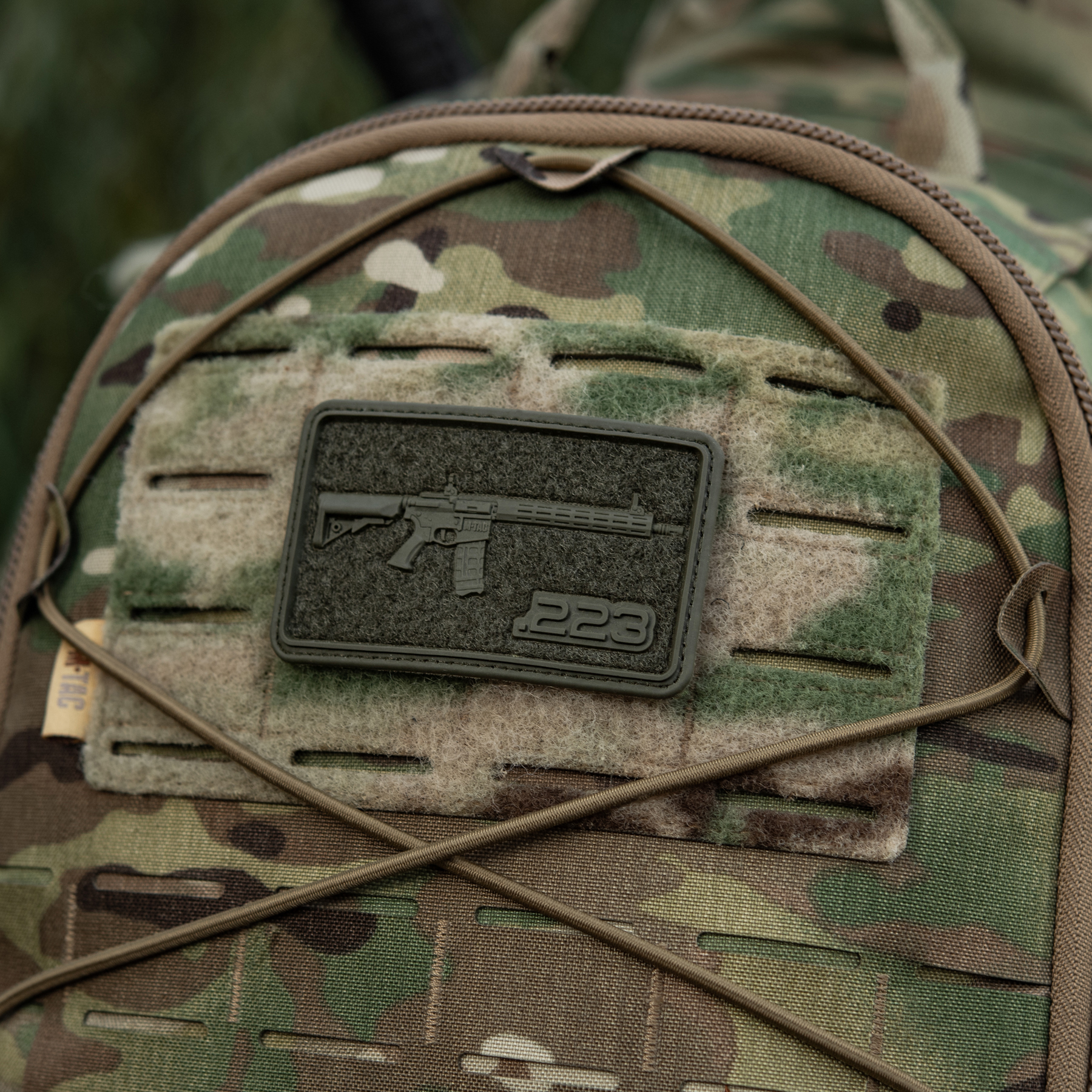 M-Tac нашивка AR-15 Velcro/PVC Ranger Green — 19