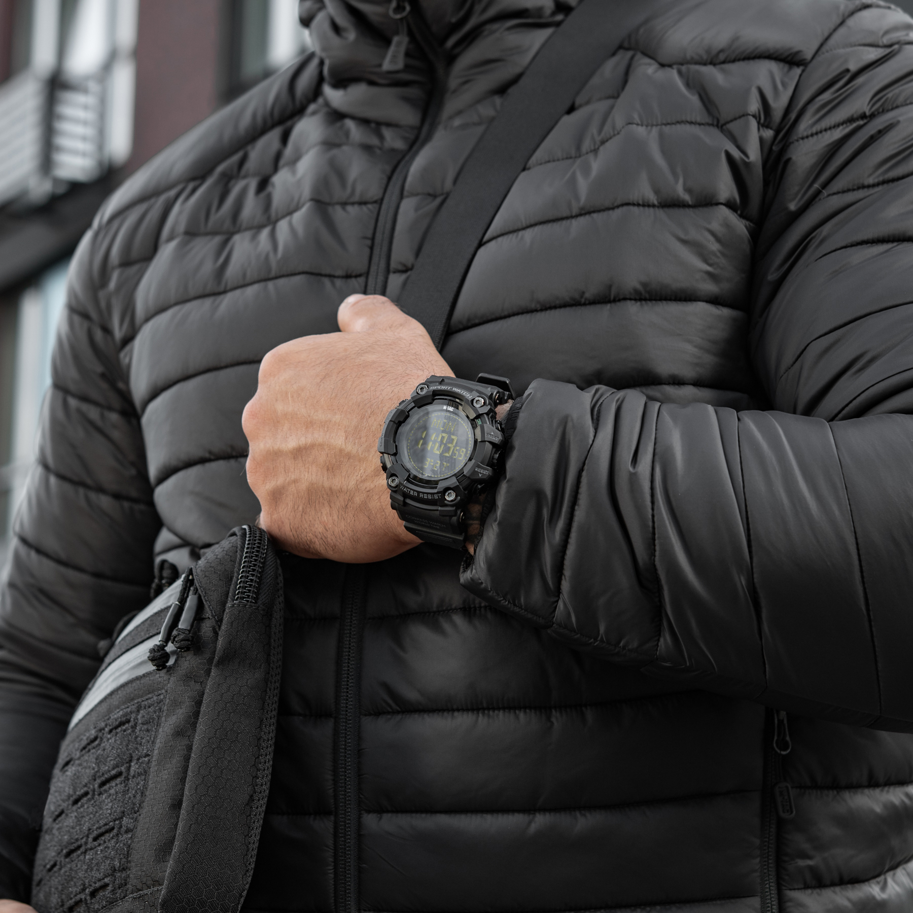 M-Tac часы тактические 2037 Black — 9