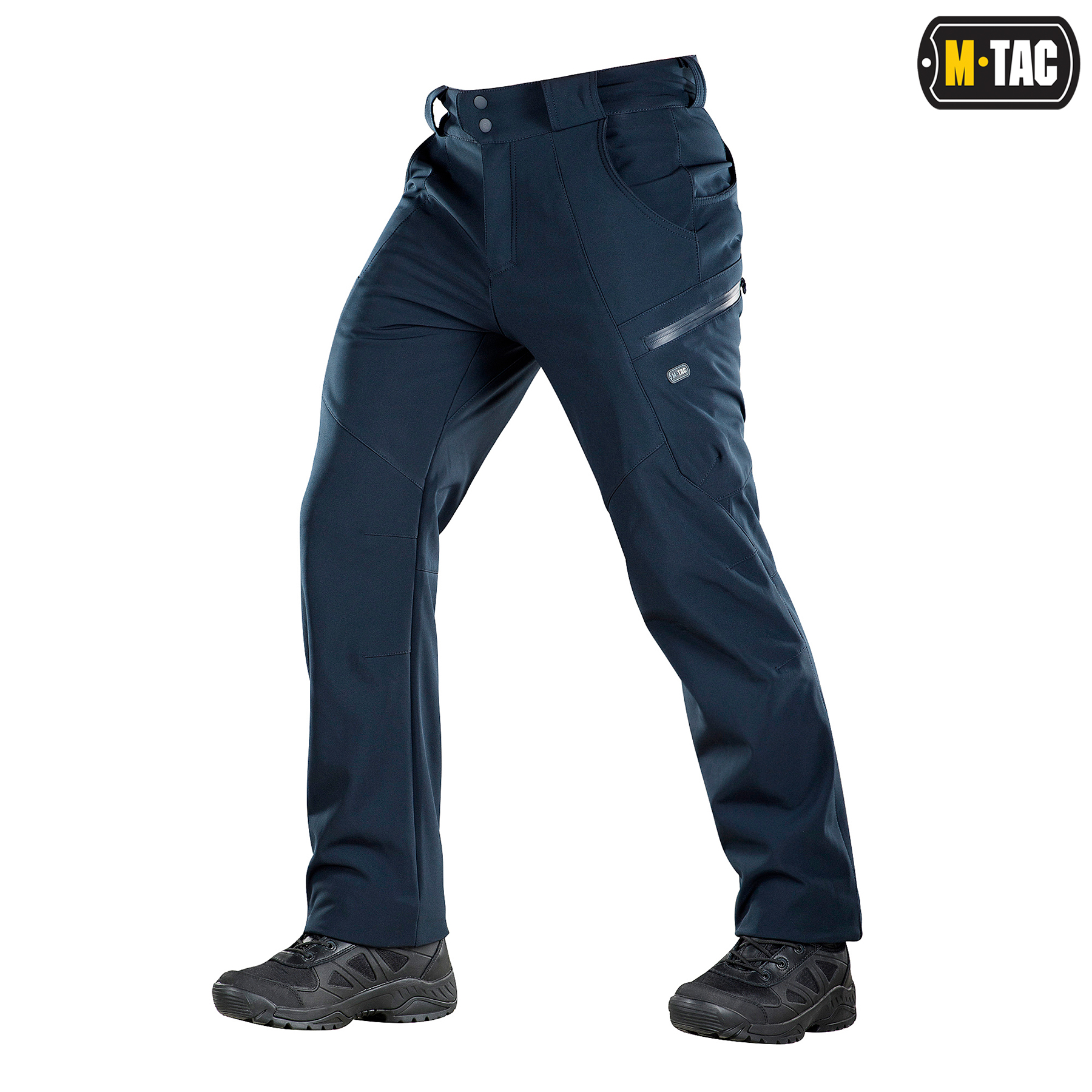 M-Tac брюки Soft Shell Winter Dark Navy Blue — 2