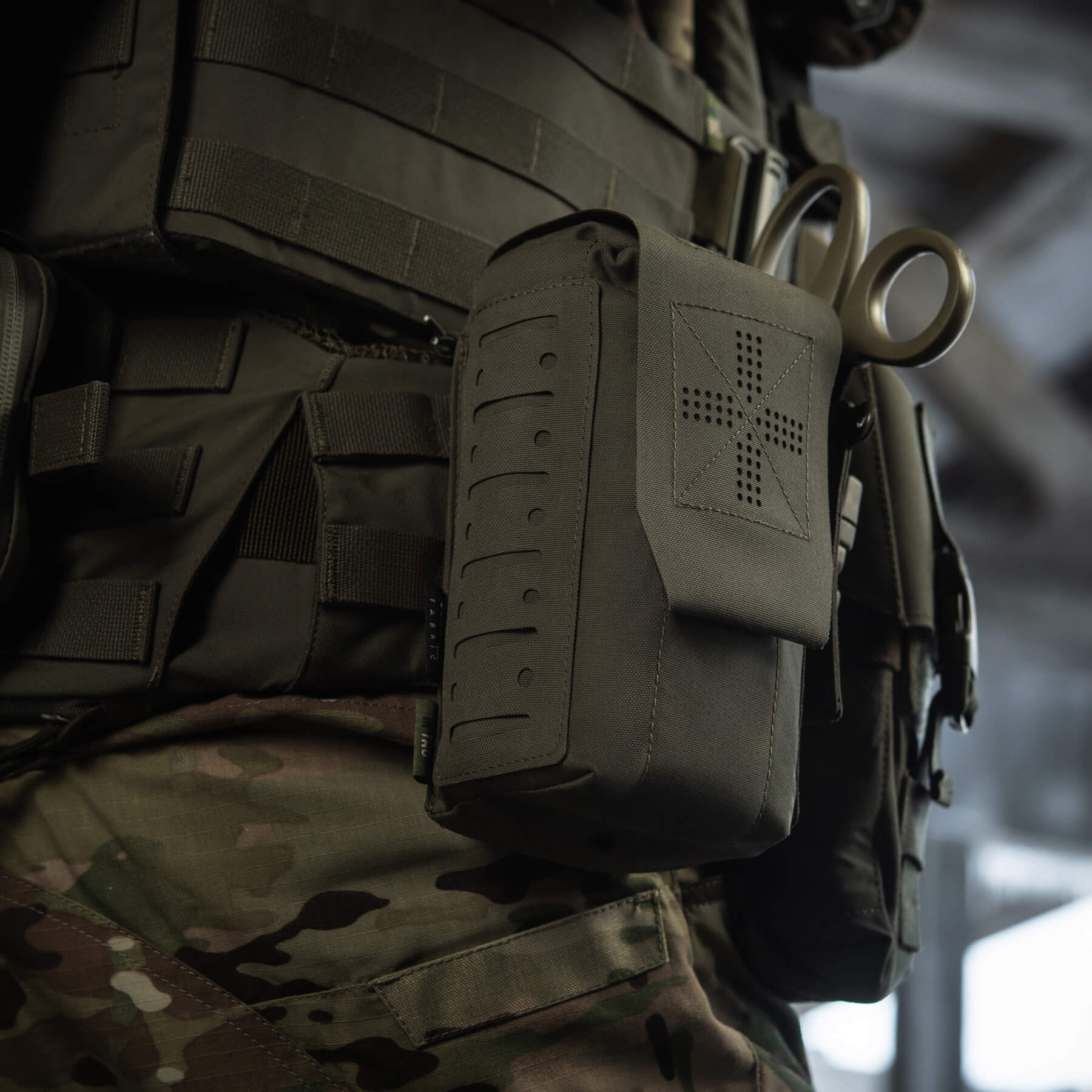 M-Tac подсумок медицинский вертикальный Small Gen.II Elite Ranger Green — 16