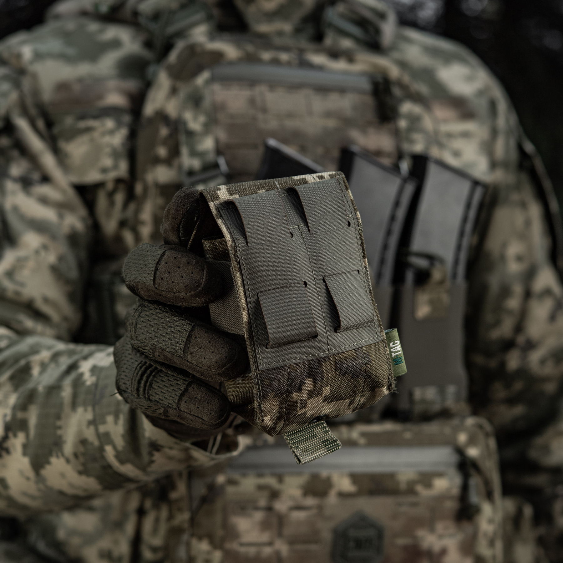 M-Tac подсумок для осколочной гранаты Laser Cut MM14 — 8