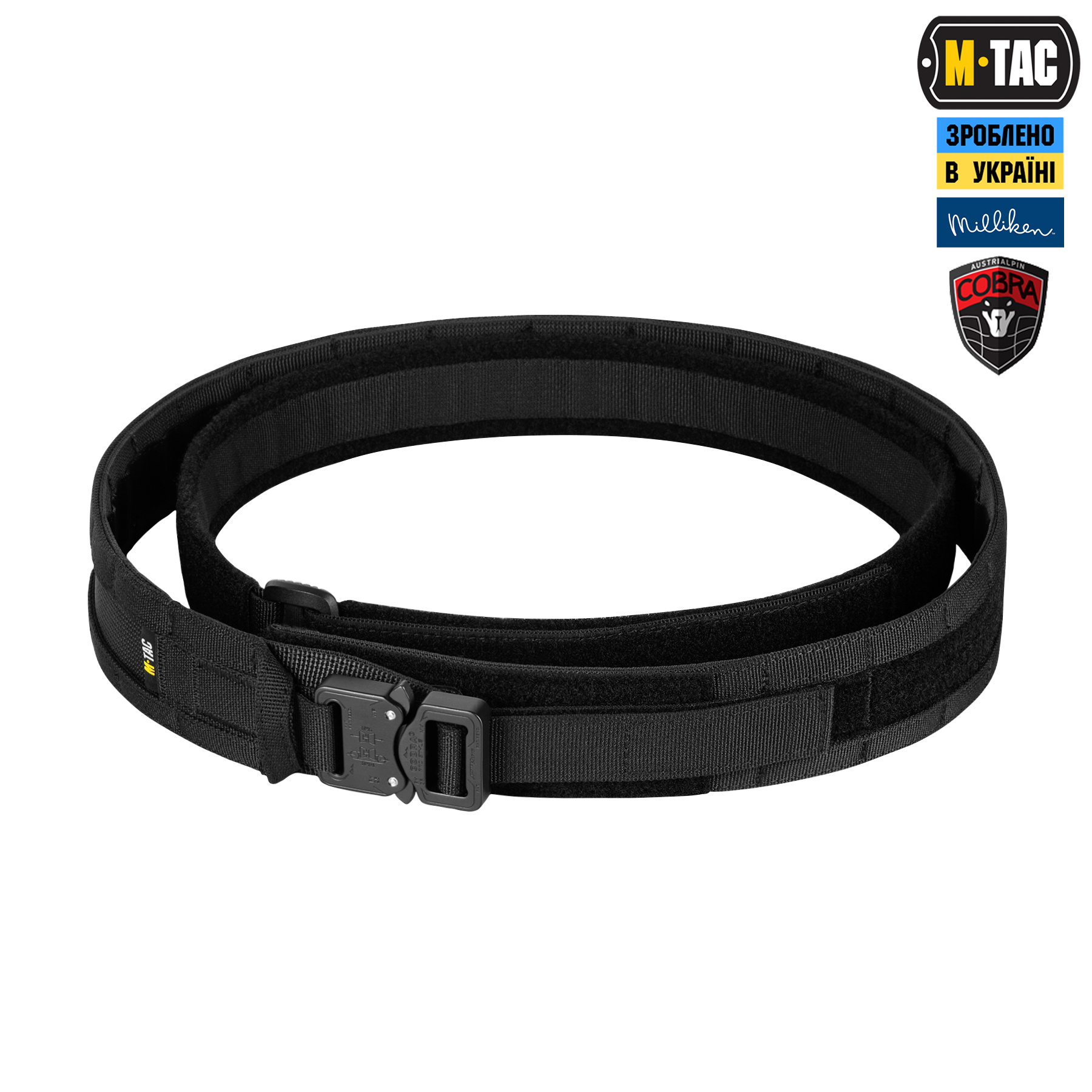 M-Tac ремень Range Belt Cobra Buckle Gen.IV Black — 3