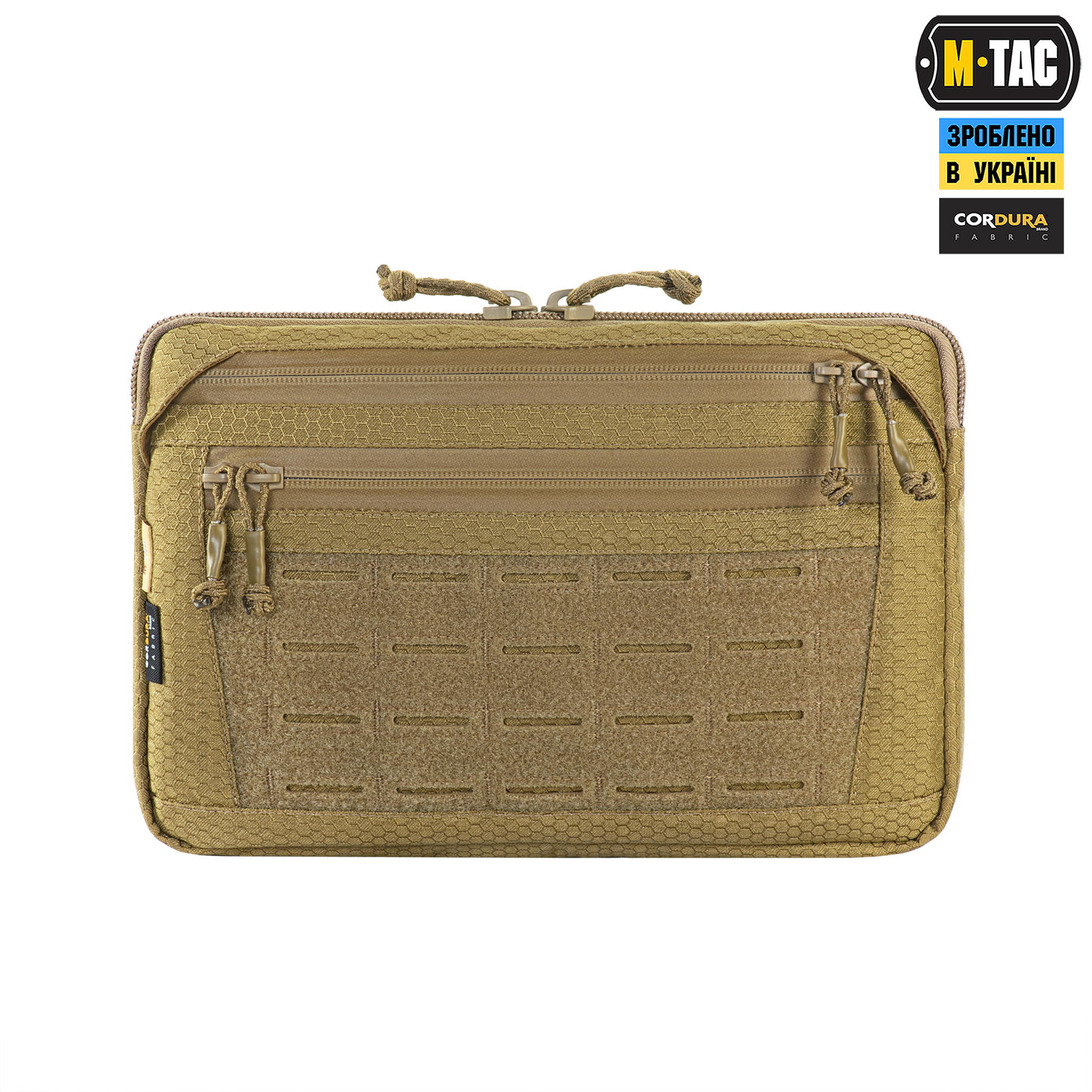 M-Tac сумка Admin Bag Medium Elite с липучкой Hex Coyote — 3