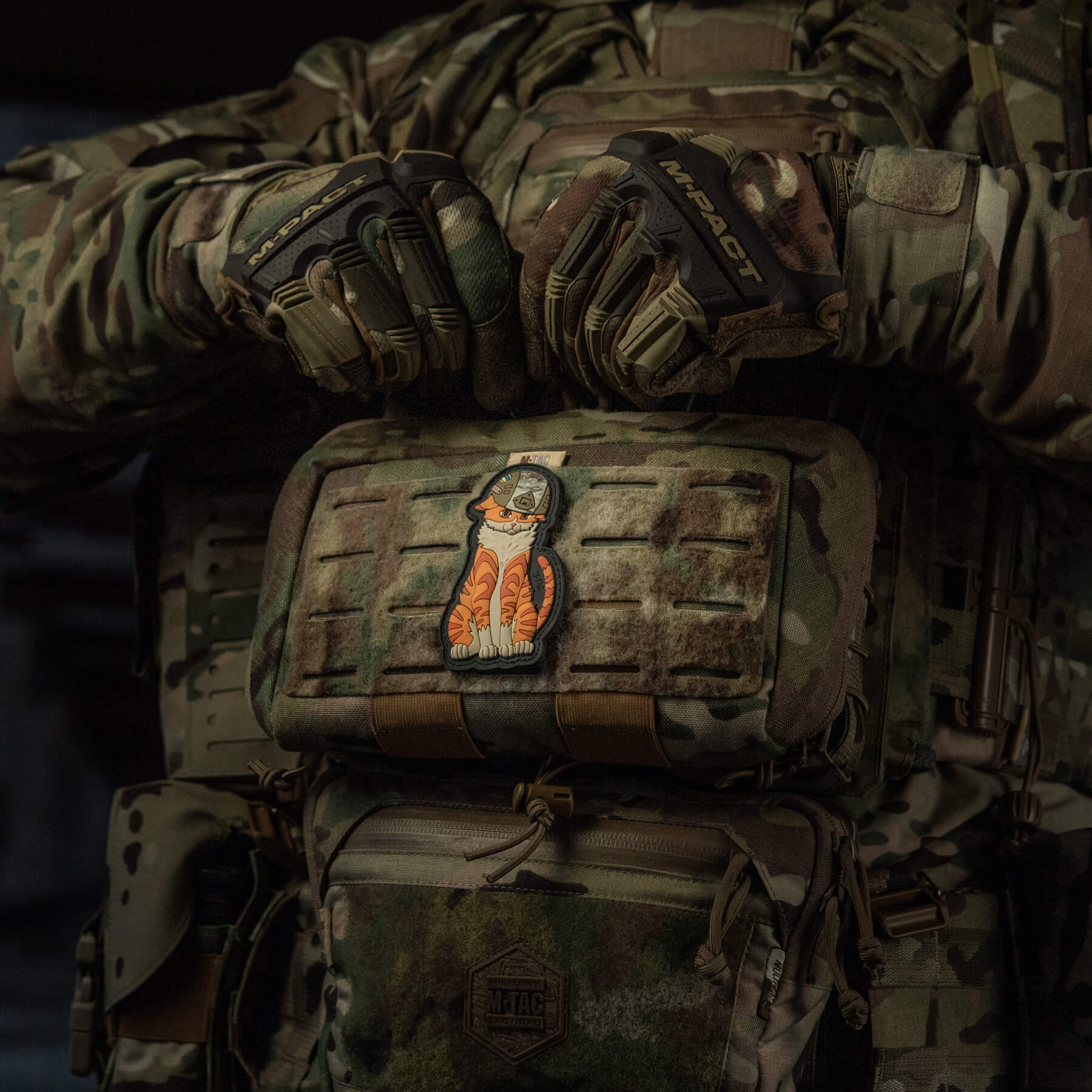 M-Tac нашивка Orange Cat PVC (MC cover) — 8