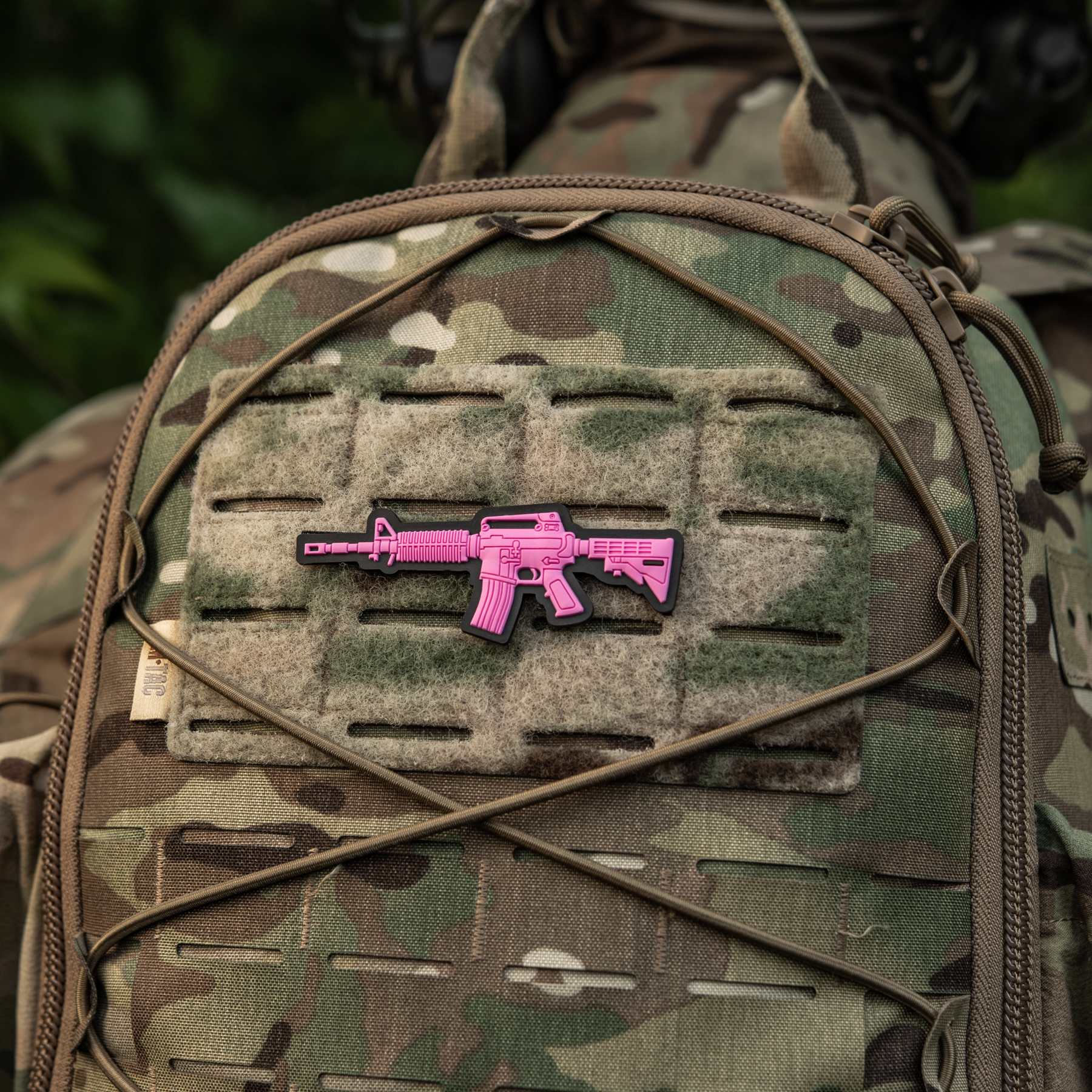 M-Tac нашивка M4A1 3D PVC Pink — 17