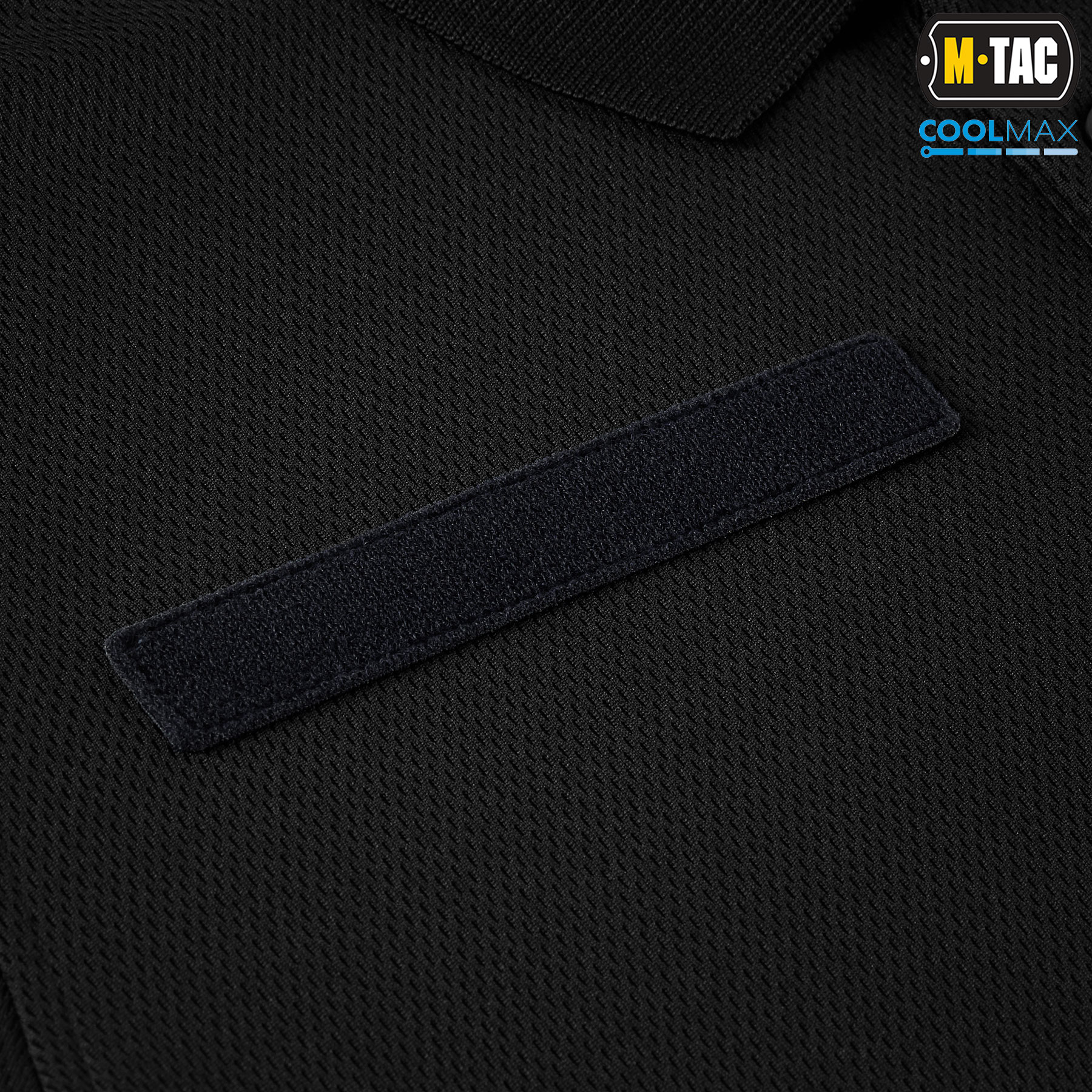 M-Tac поло Elite Coolmax Black/Dark Navy Blue — 7