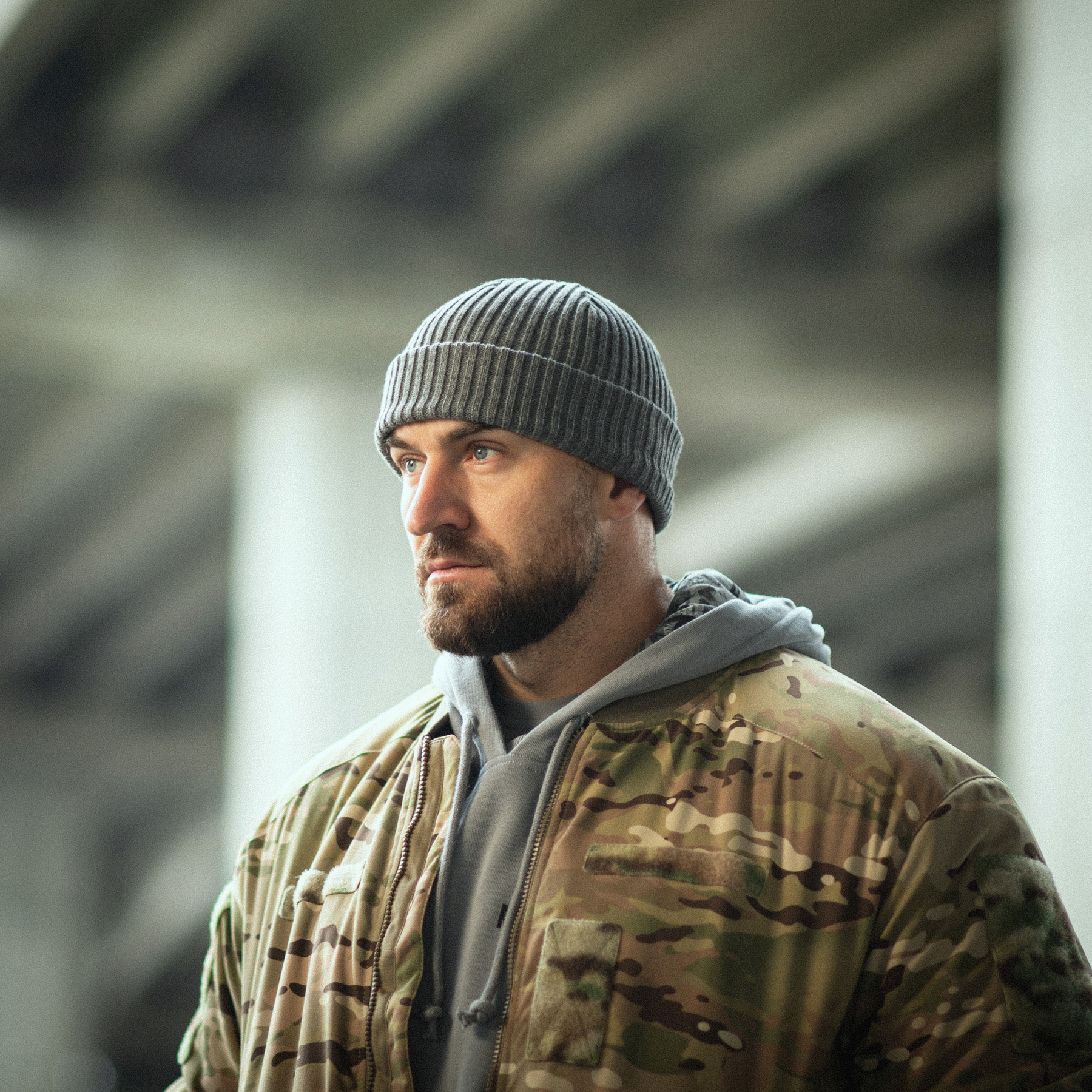 M-Tac шапка вязаная 100% акрил Grey — 16